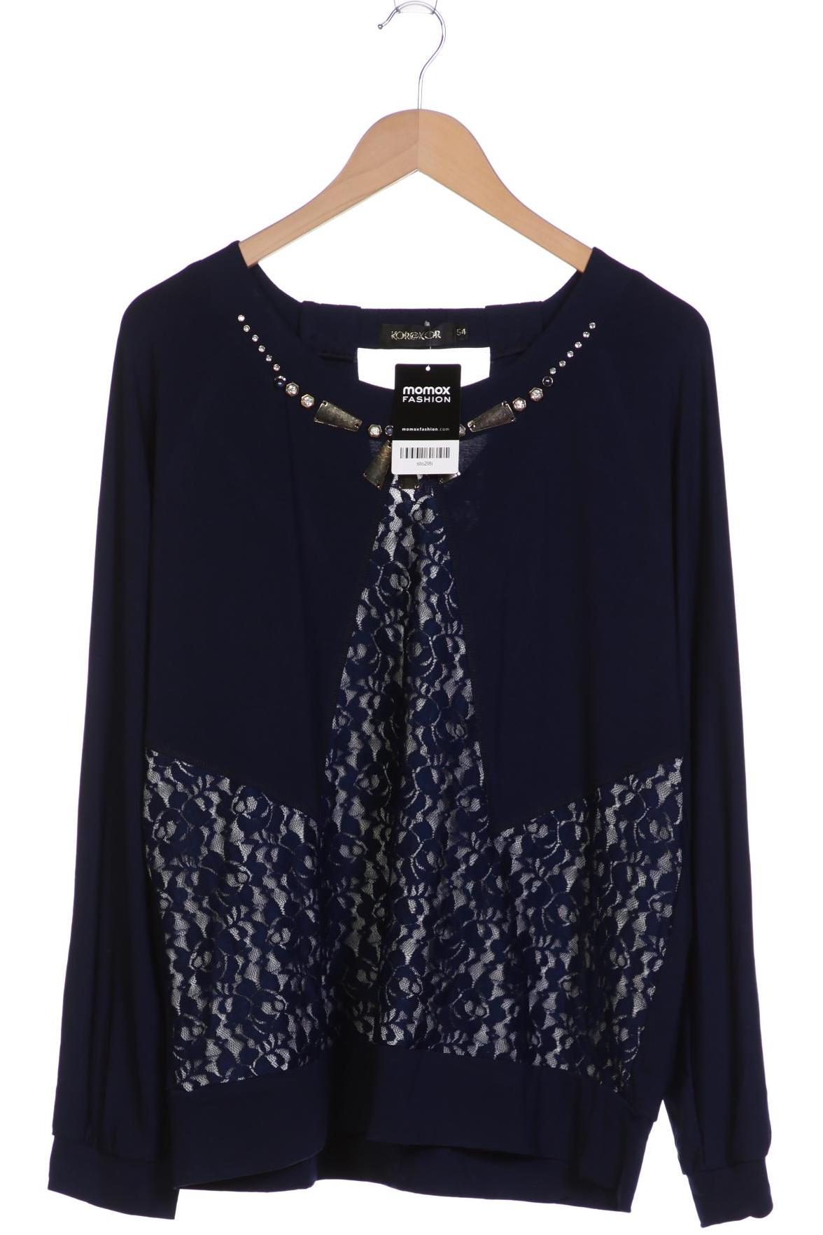 

KOR@KOR Damen Langarmshirt, marineblau