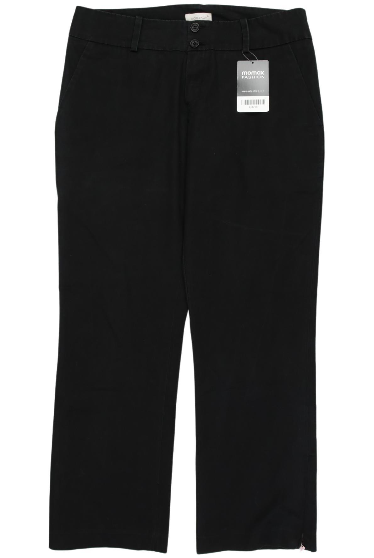 

Kor@Kor Damen Stoffhose, schwarz, Gr. 30