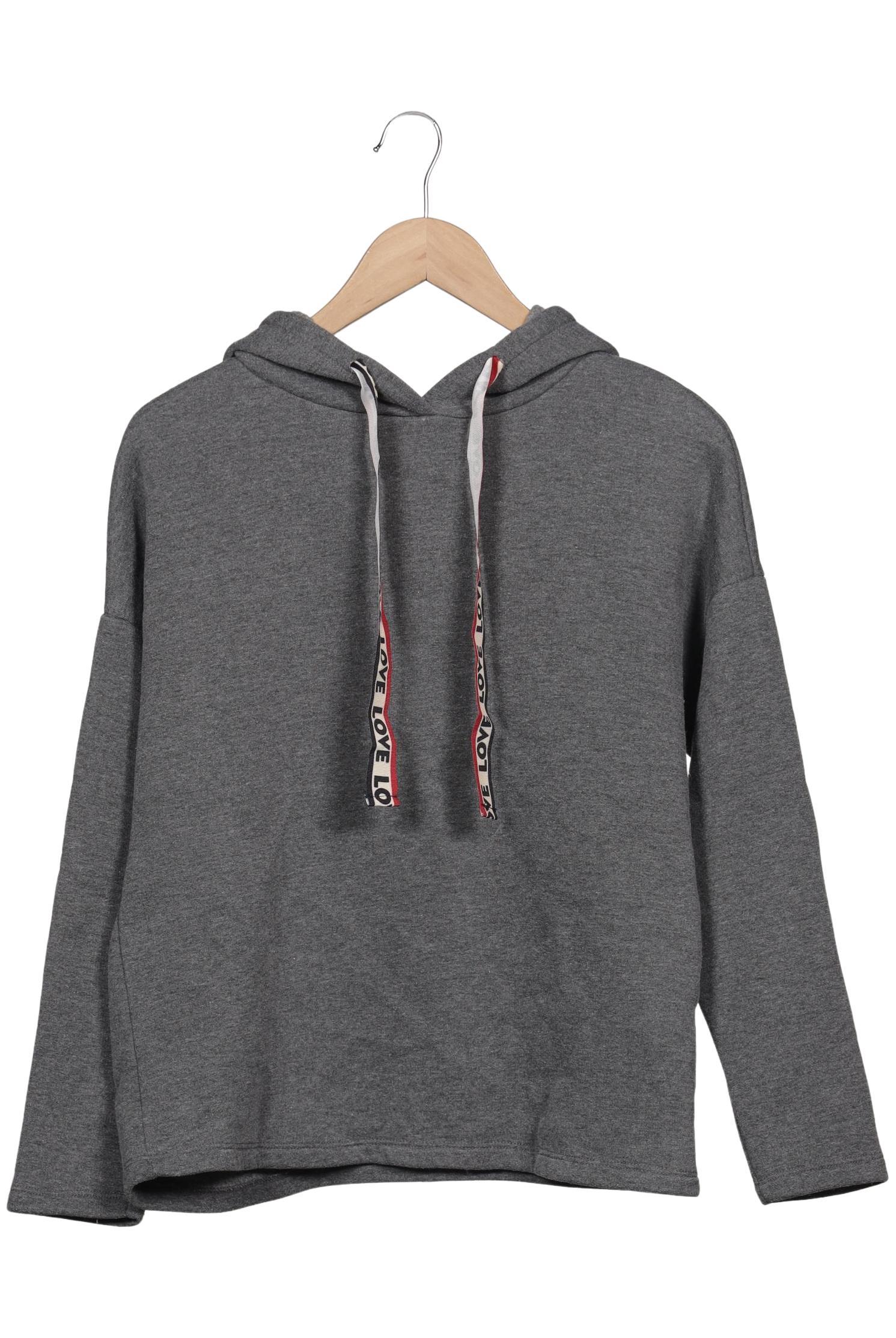 

Koton Damen Kapuzenpullover, grau, Gr. 36