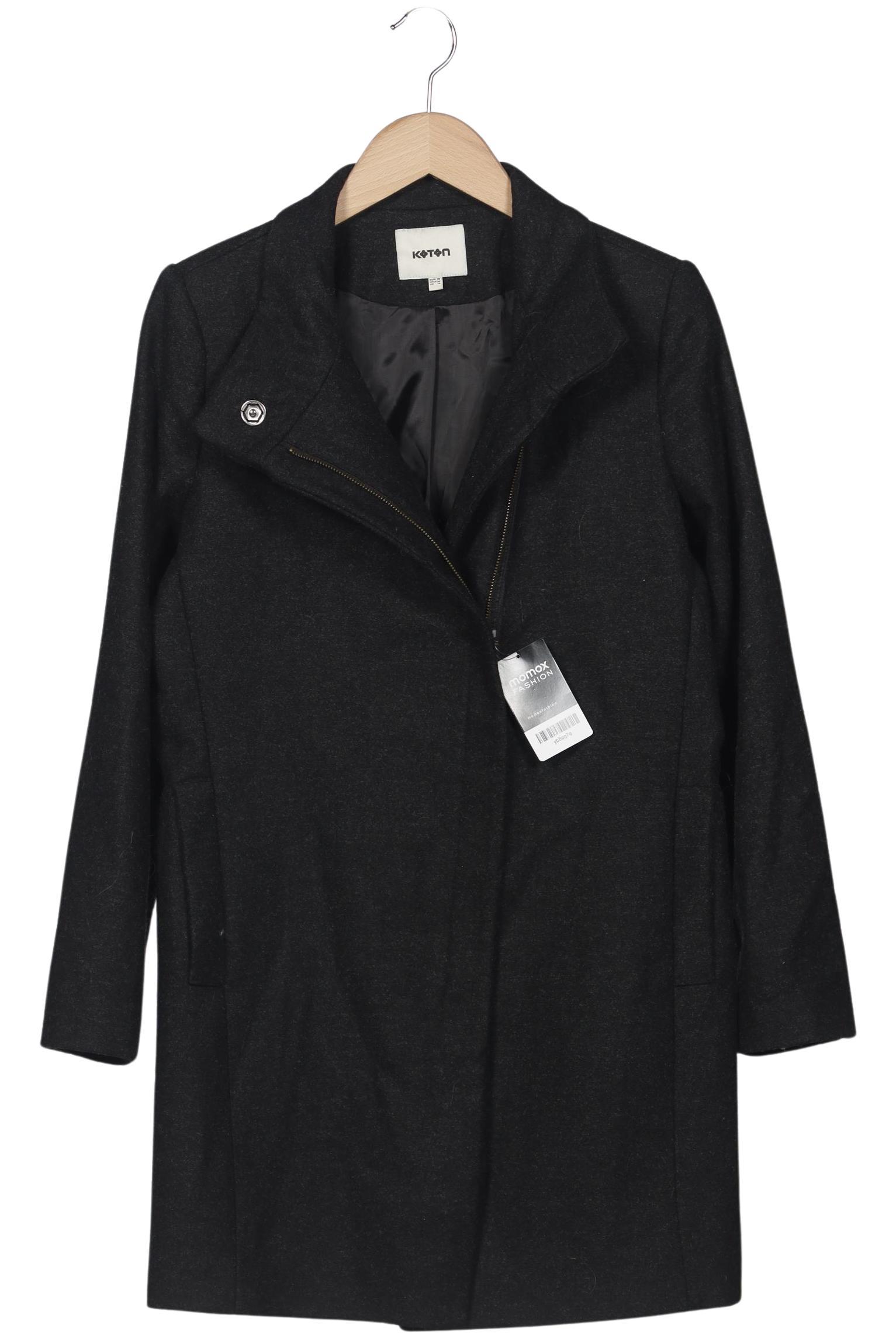 

Koton Damen Mantel, grau, Gr. 38