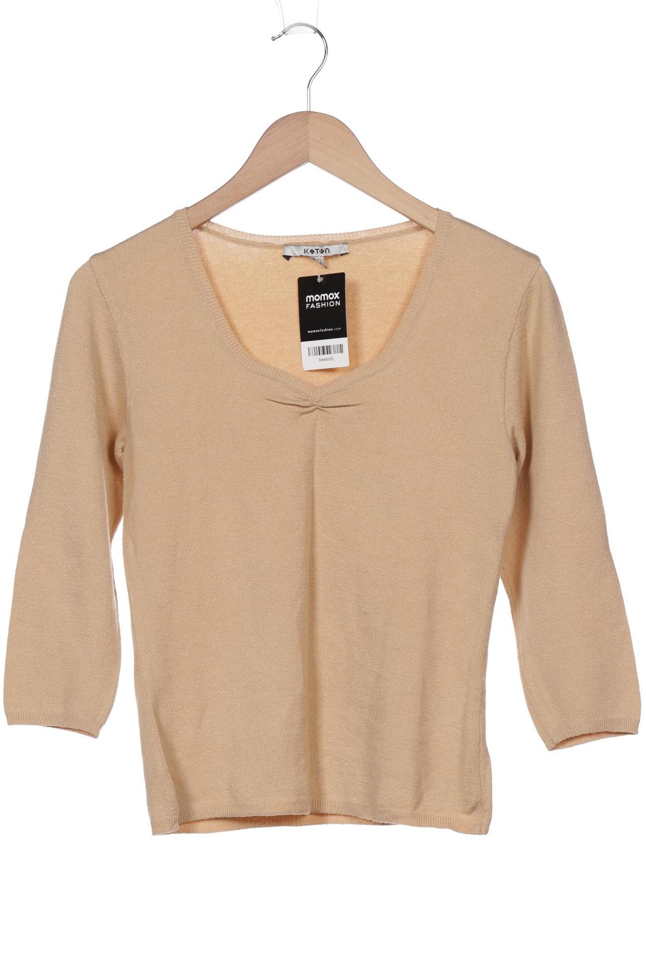 

Koton Damen Pullover, beige, Gr. 44