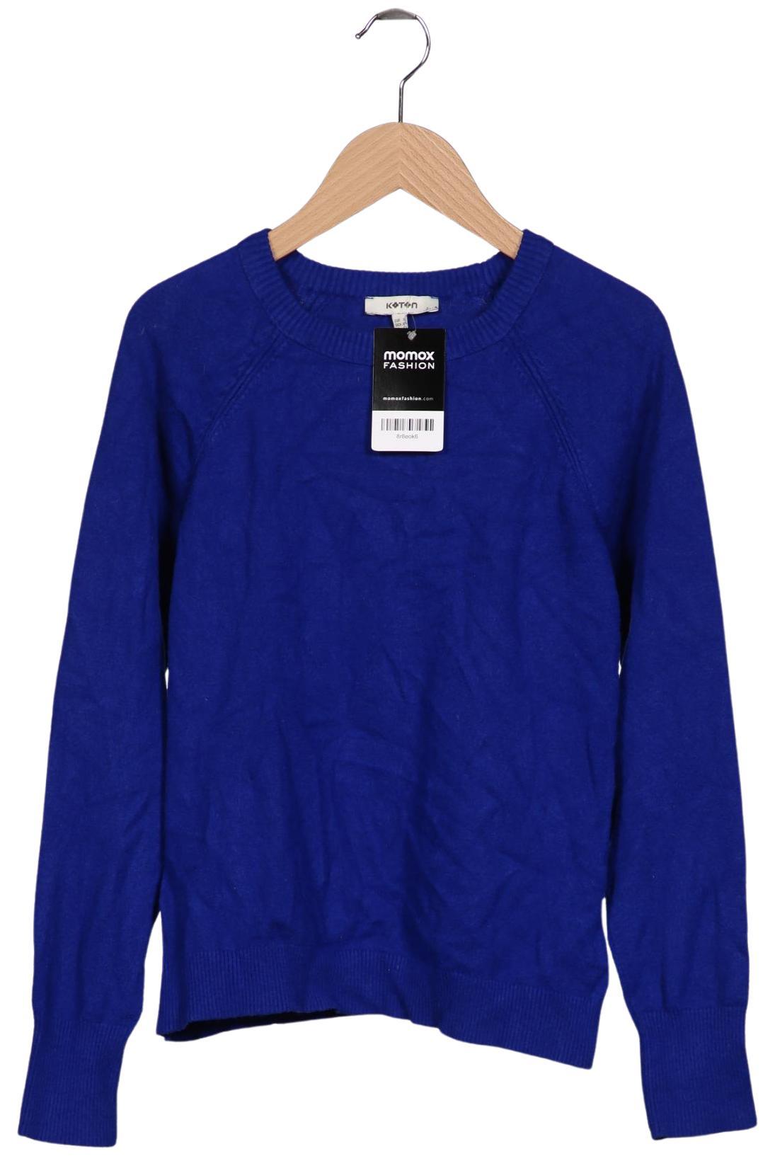 

Koton Damen Pullover, blau, Gr. 36