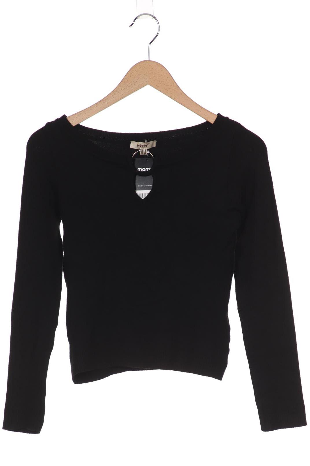 

Koton Damen Pullover, schwarz, Gr. 38