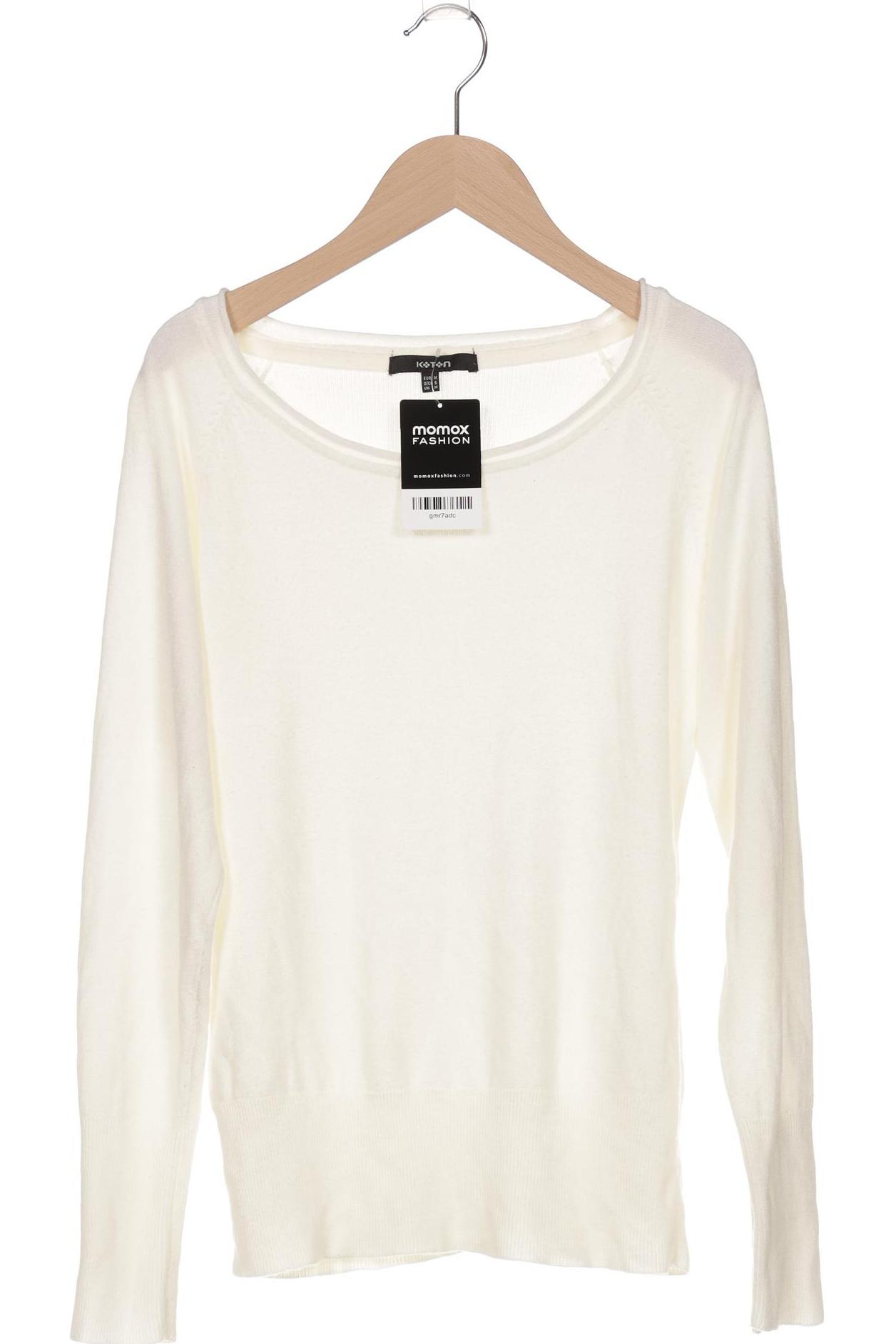 

Koton Damen Pullover, cremeweiß, Gr. 38