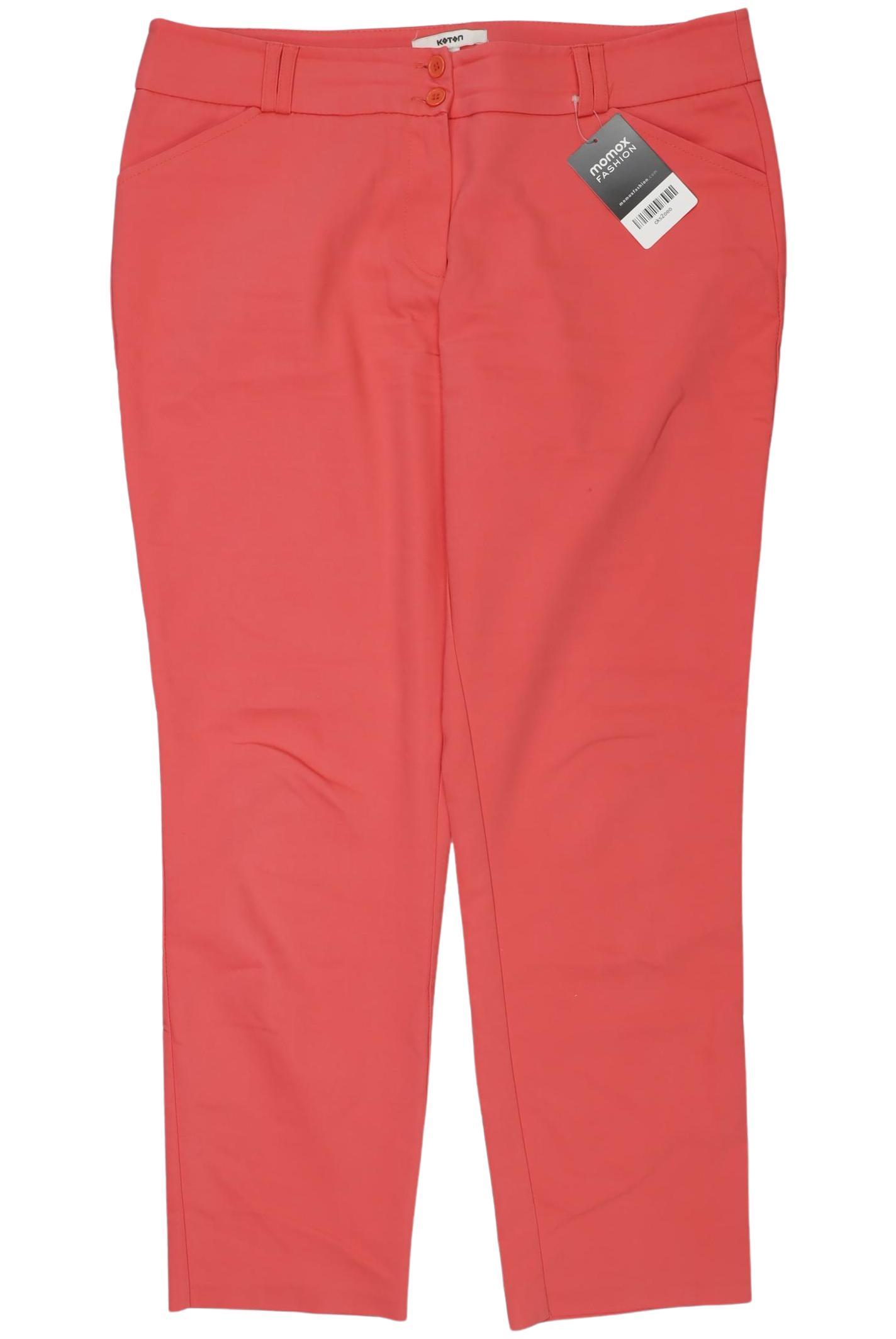 

Koton Damen Stoffhose, rot, Gr. 42