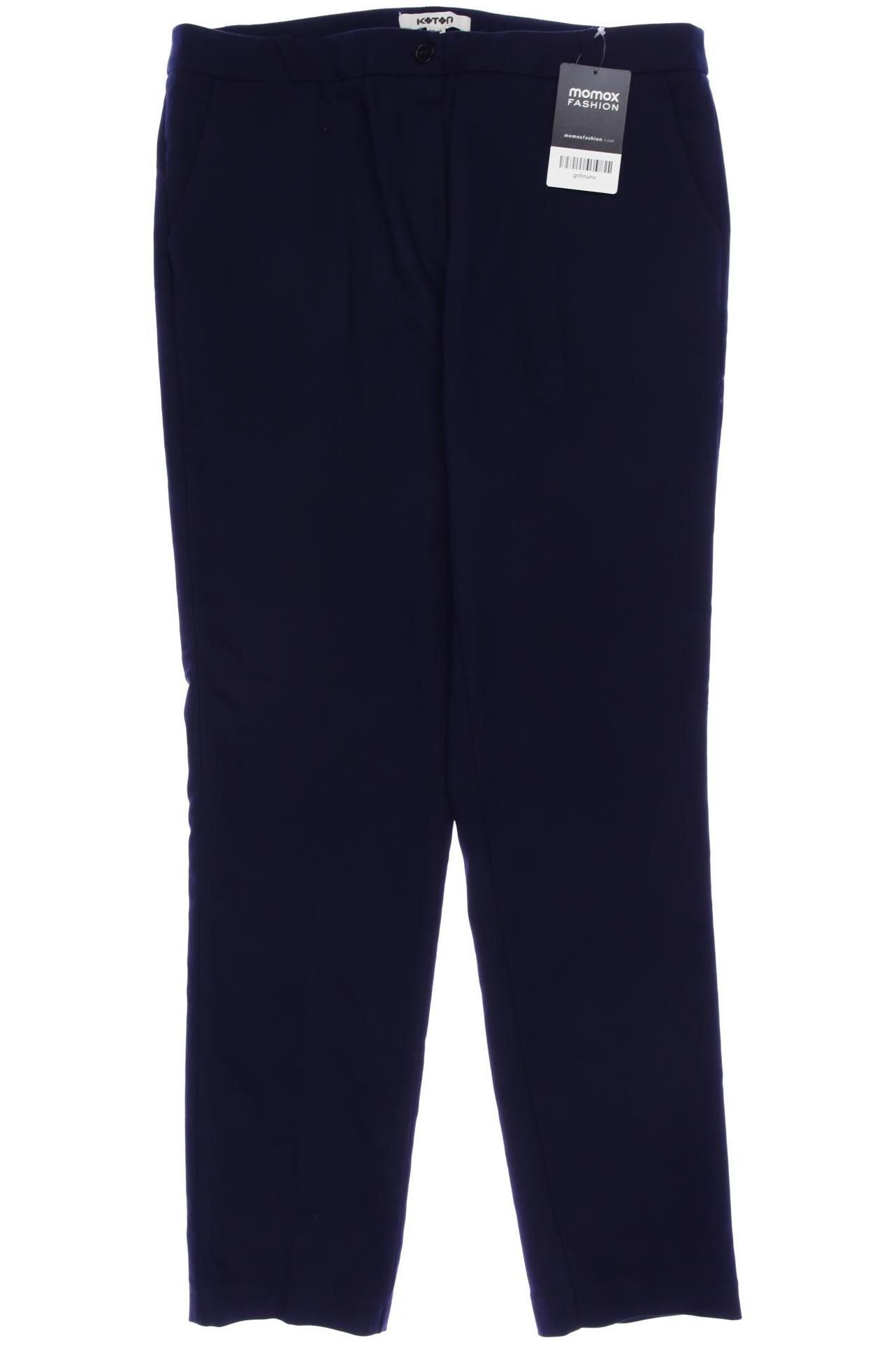 

Koton Damen Stoffhose, marineblau, Gr. 38