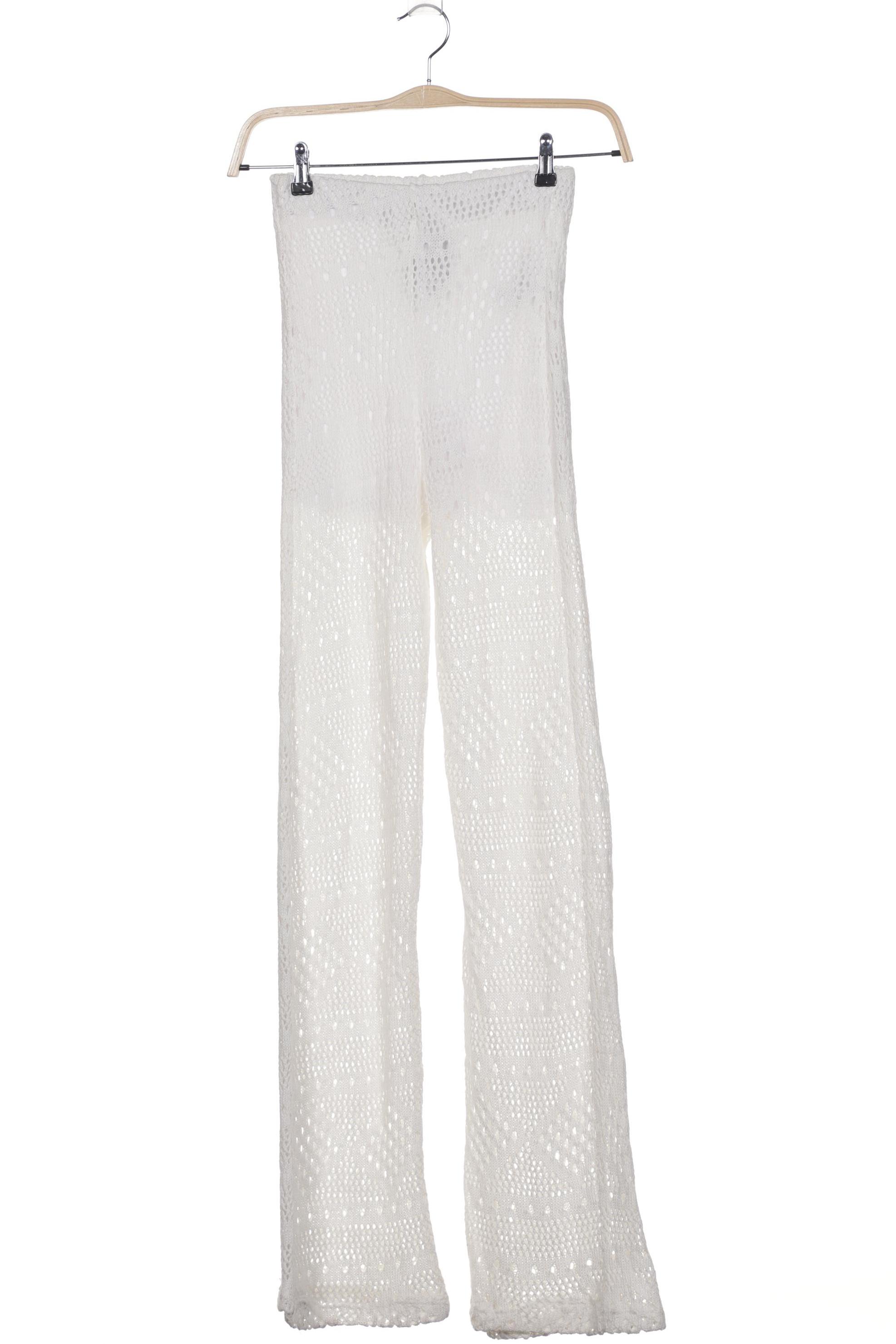 

Koton Damen Stoffhose, weiß, Gr. 0
