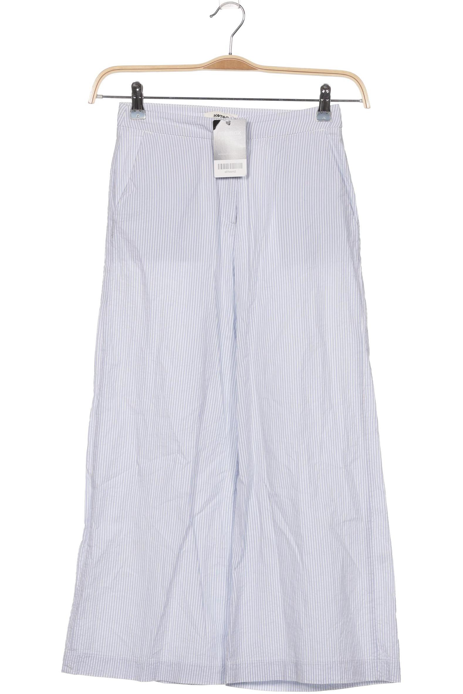 

Koton Damen Stoffhose, hellblau, Gr. 34