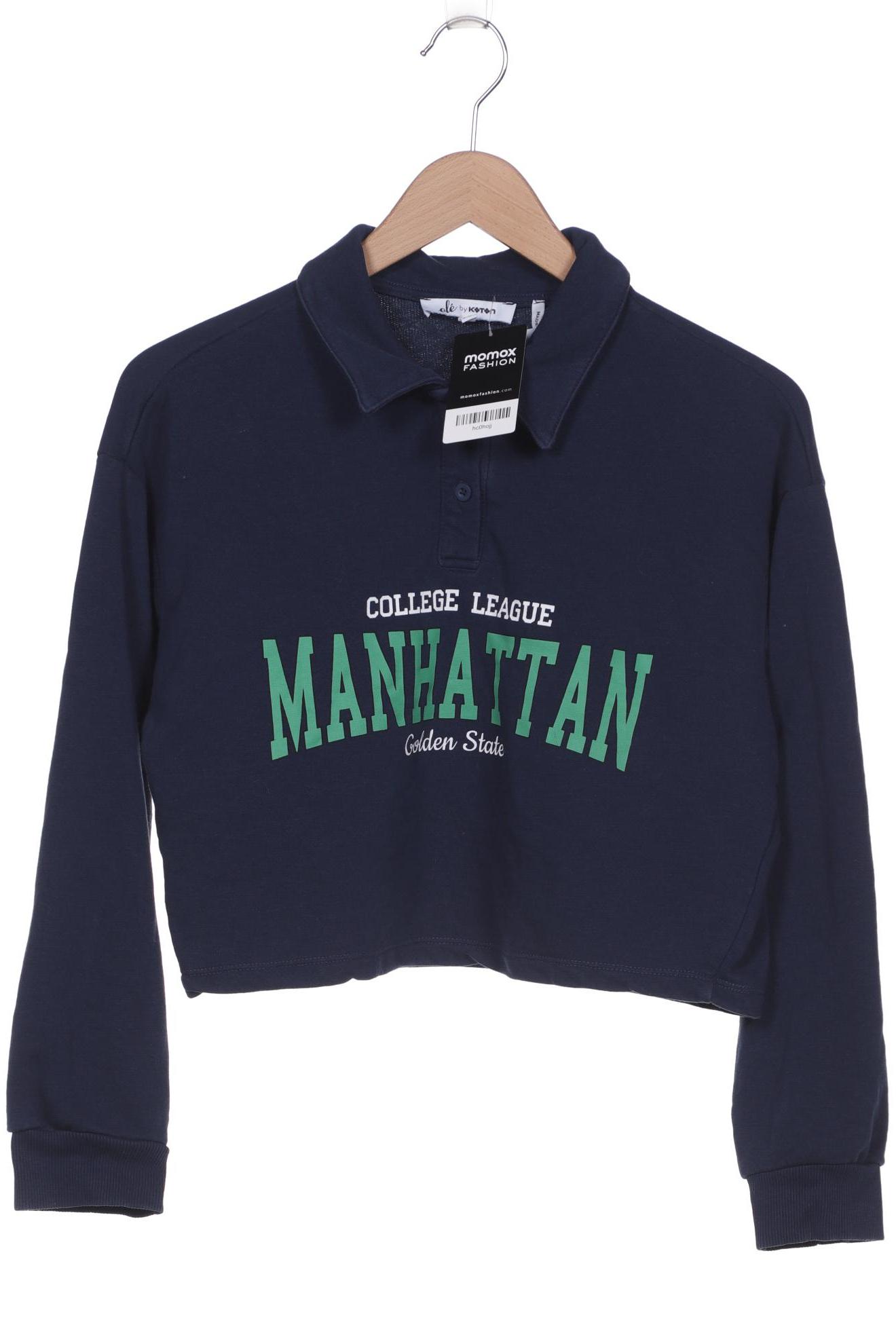 

Koton Damen Sweatshirt, marineblau, Gr. 38