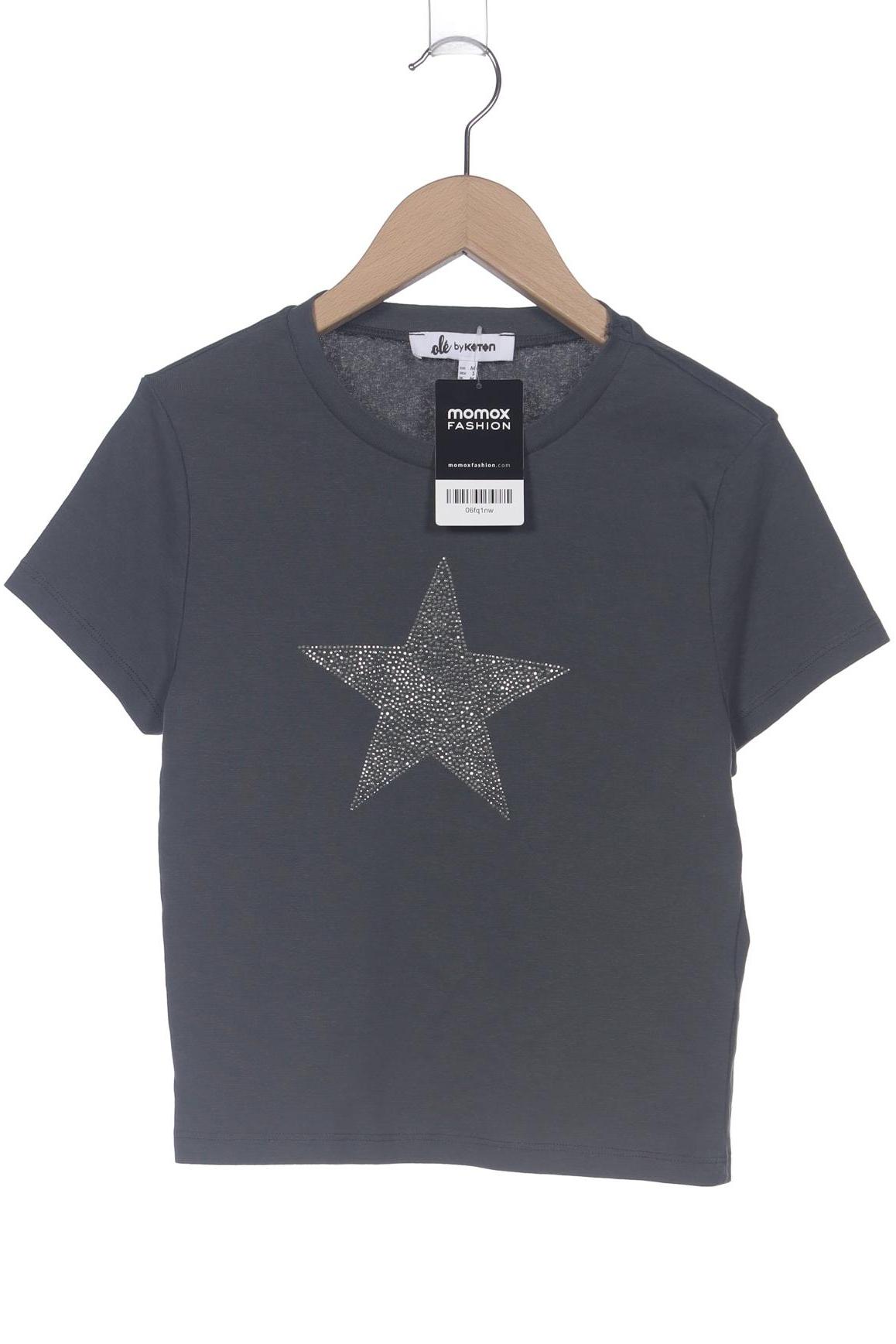 

Koton Damen T-Shirt, grau, Gr. 38