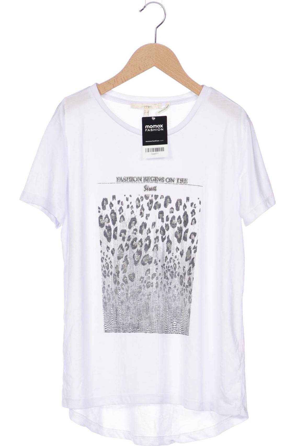 

Koton Damen T-Shirt, weiß, Gr. 42