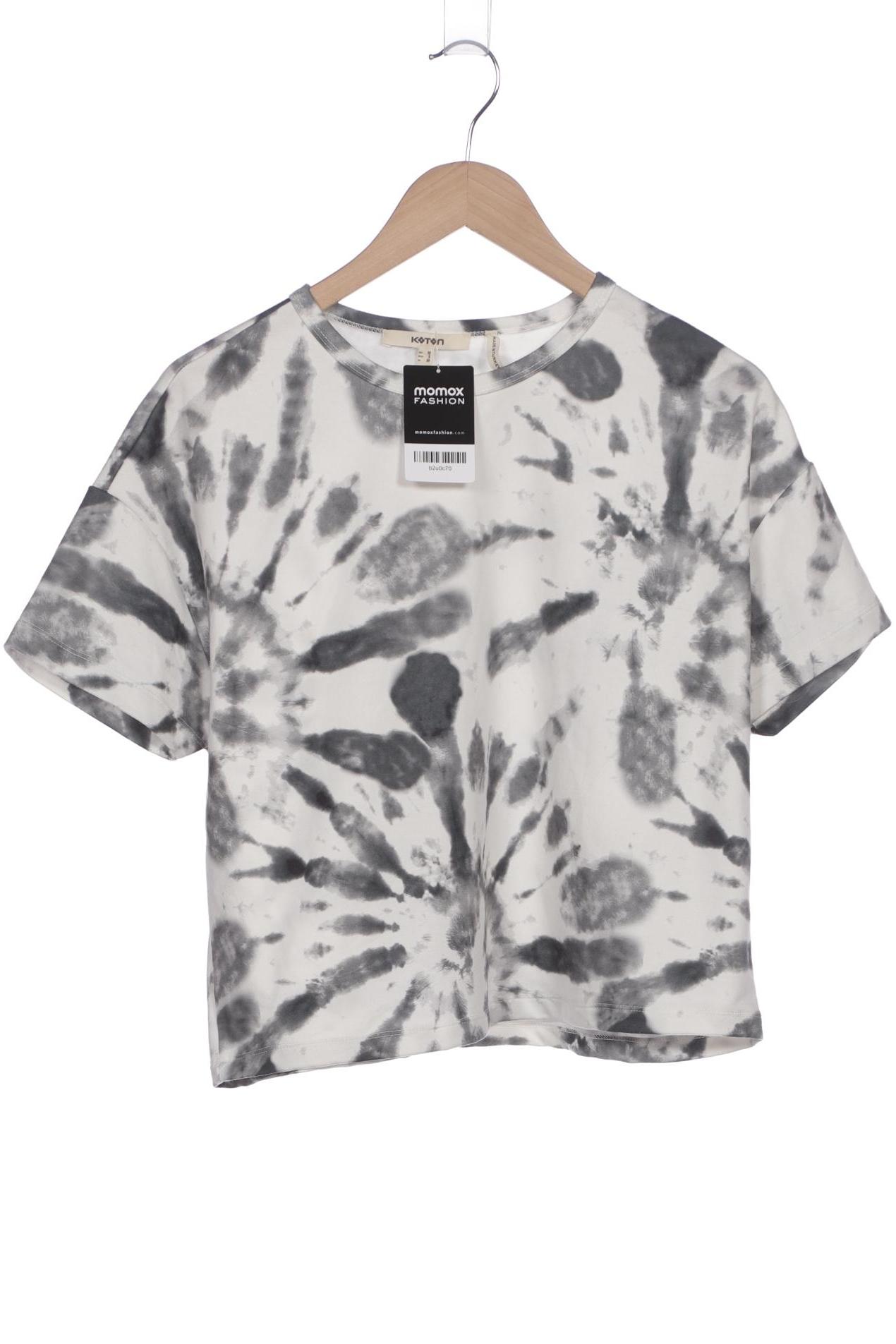 

Koton Damen T-Shirt, weiß, Gr. 38