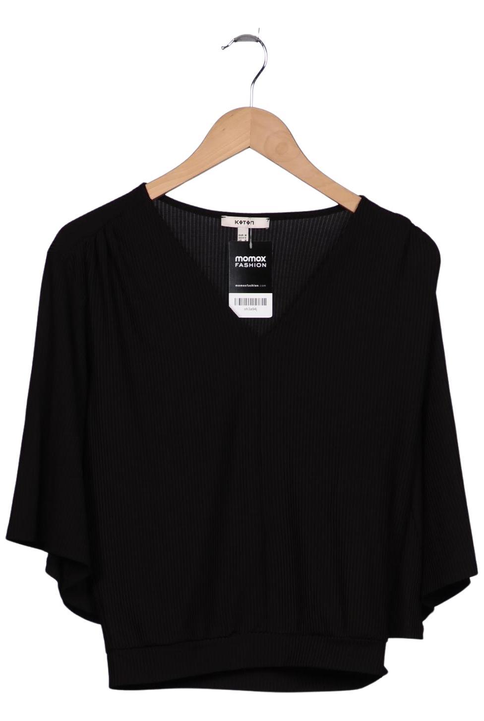 

Koton Damen T-Shirt, schwarz, Gr. 38