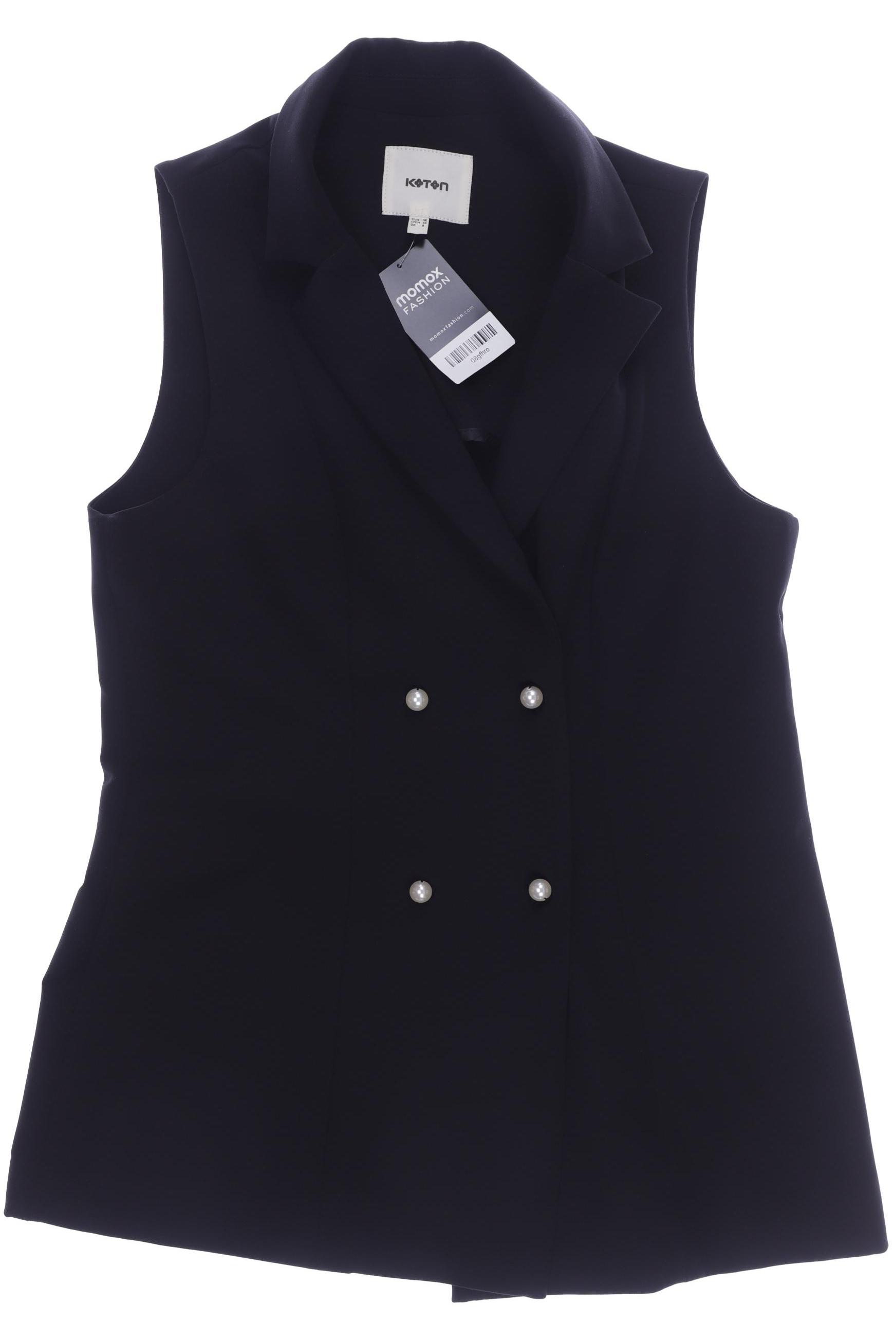 

Koton Damen Weste, schwarz, Gr. 36