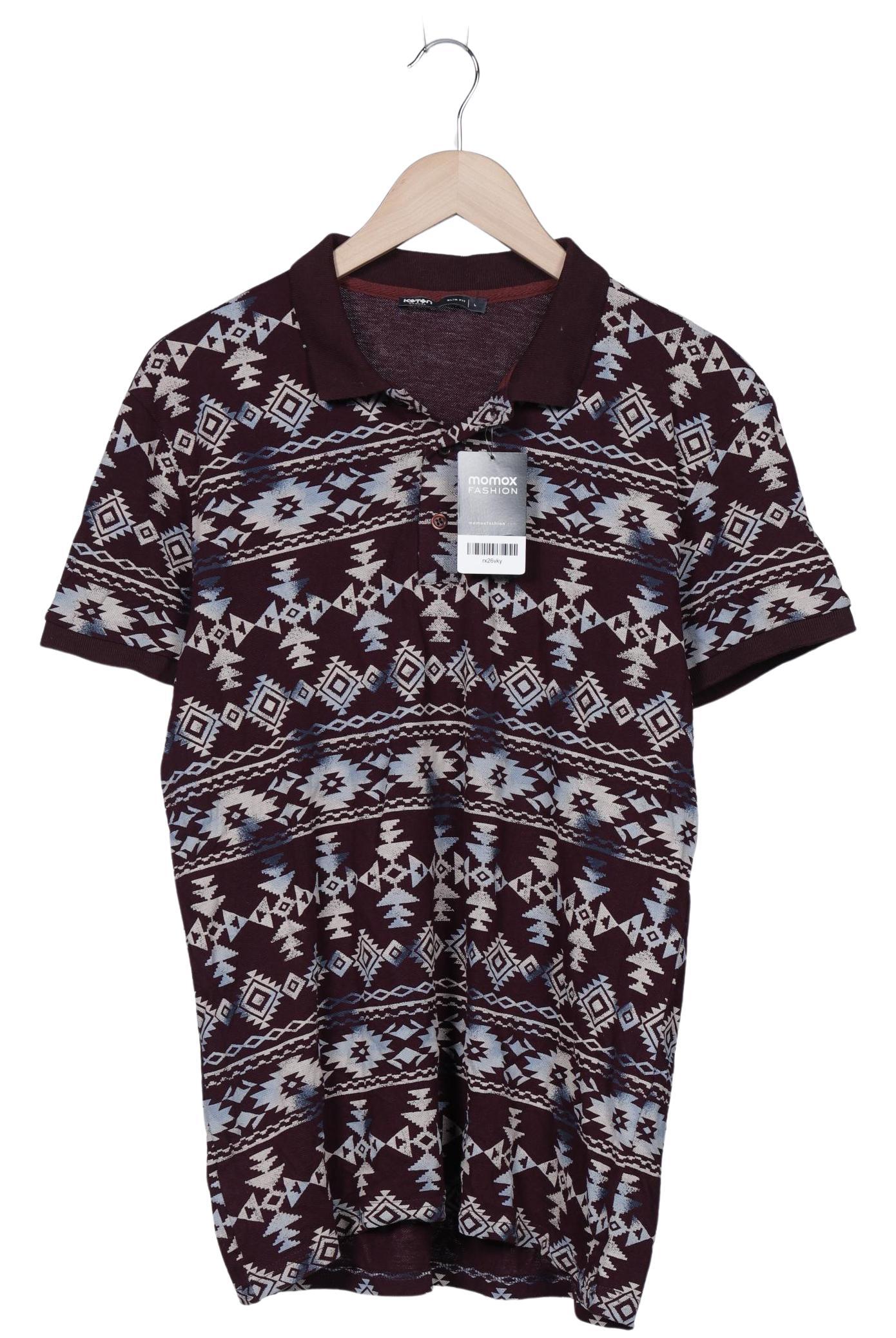 

Koton Herren Poloshirt, bordeaux, Gr. 52