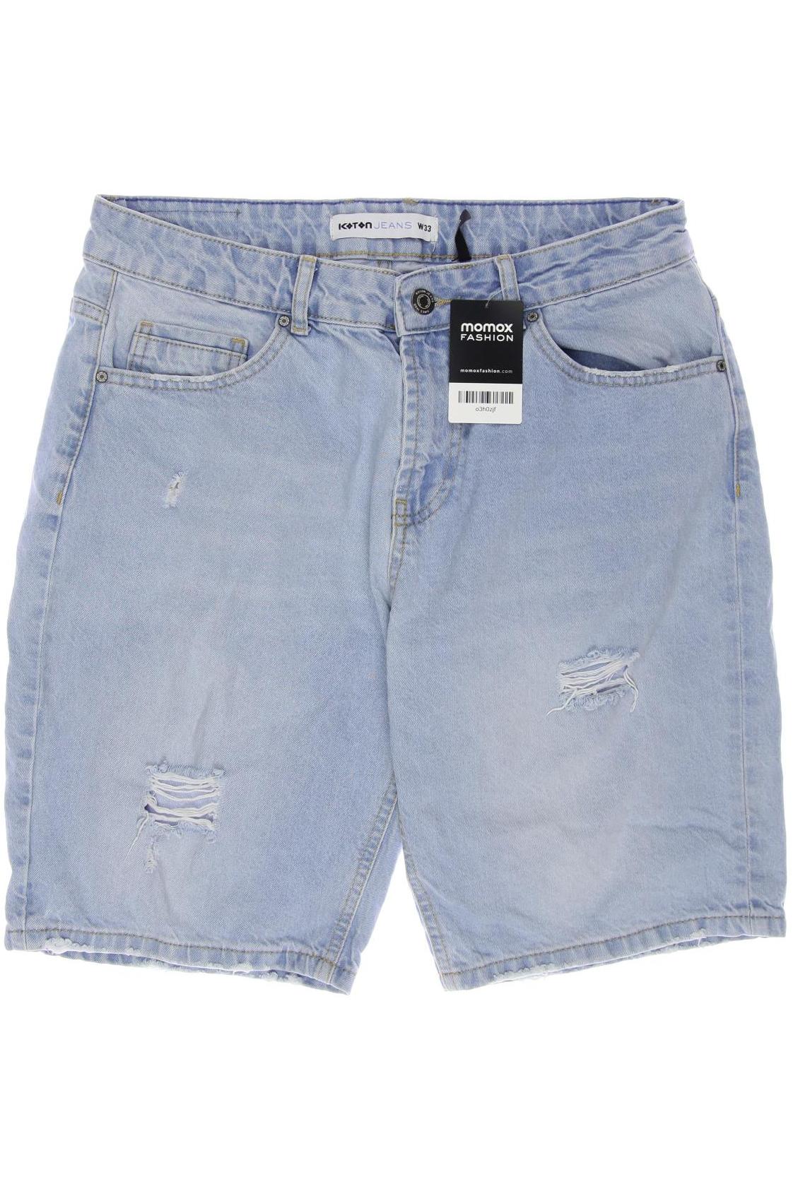 

Koton Herren Shorts, hellblau, Gr. 33