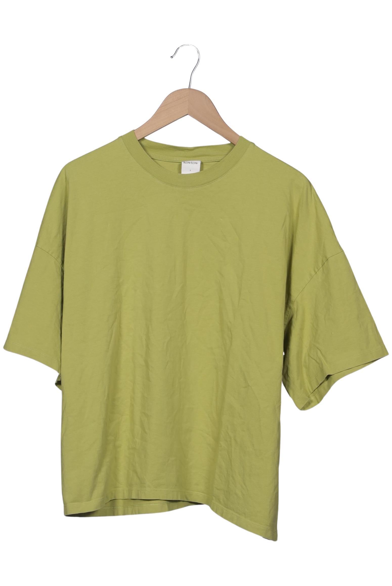 

Kowtow Damen T-Shirt, hellgrün, Gr. 42