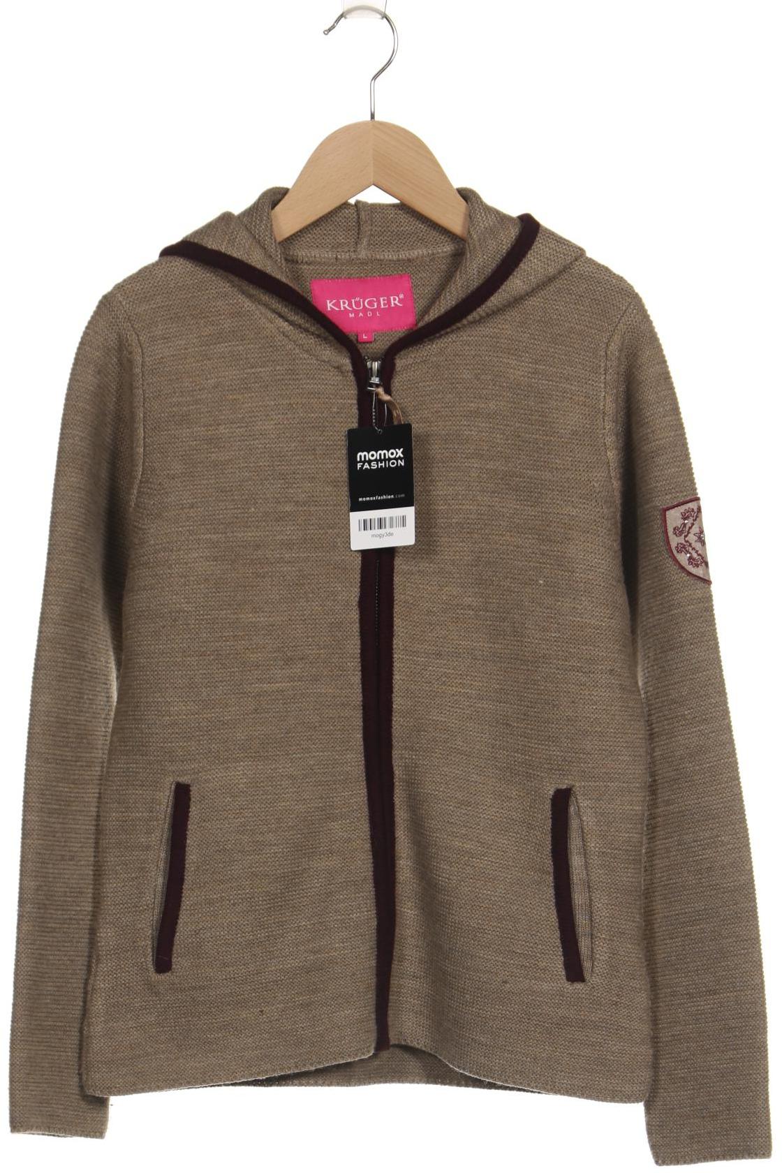 

Krüger Damen Strickjacke, braun, Gr. 42