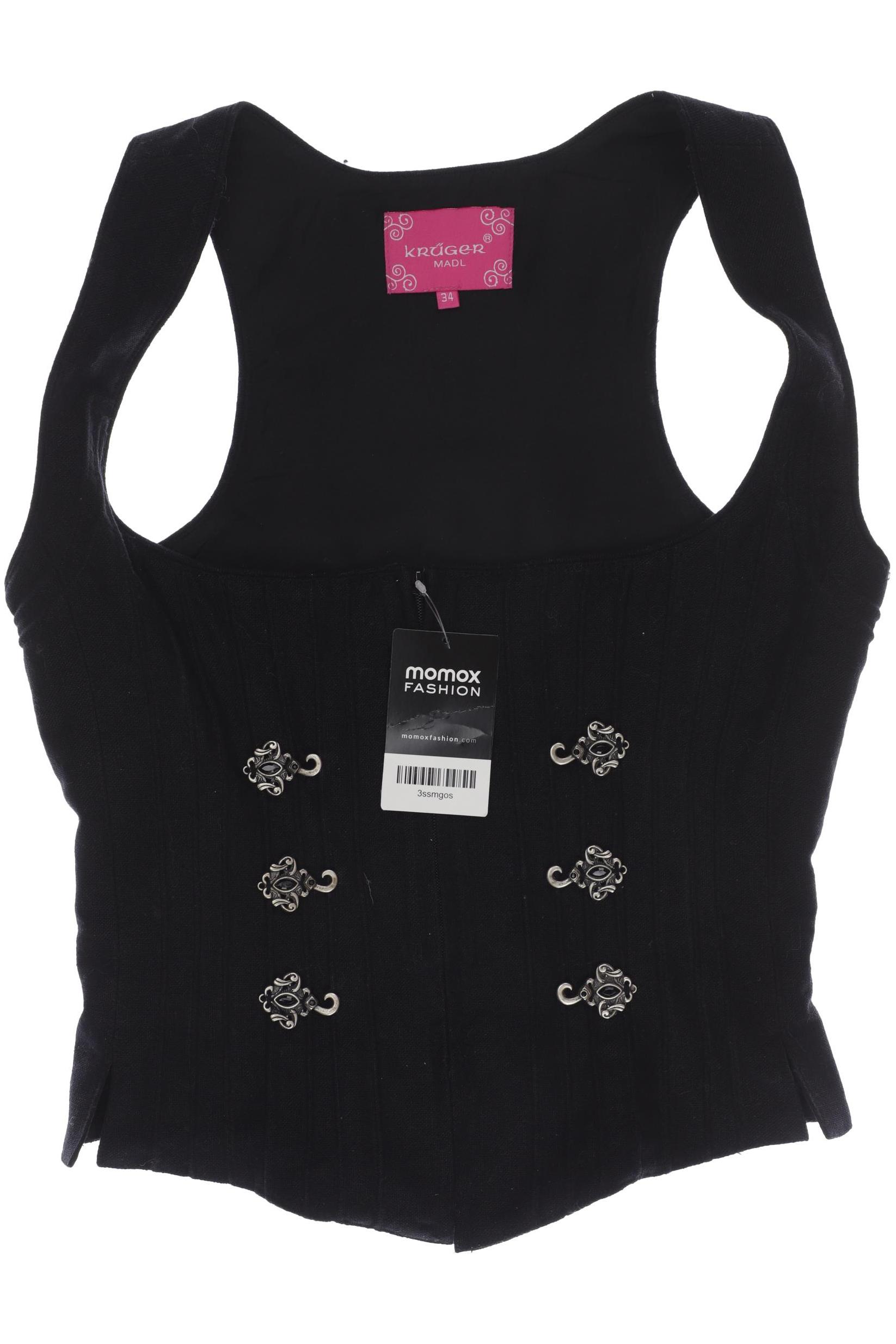 

Krüger Damen Weste, schwarz, Gr. 34
