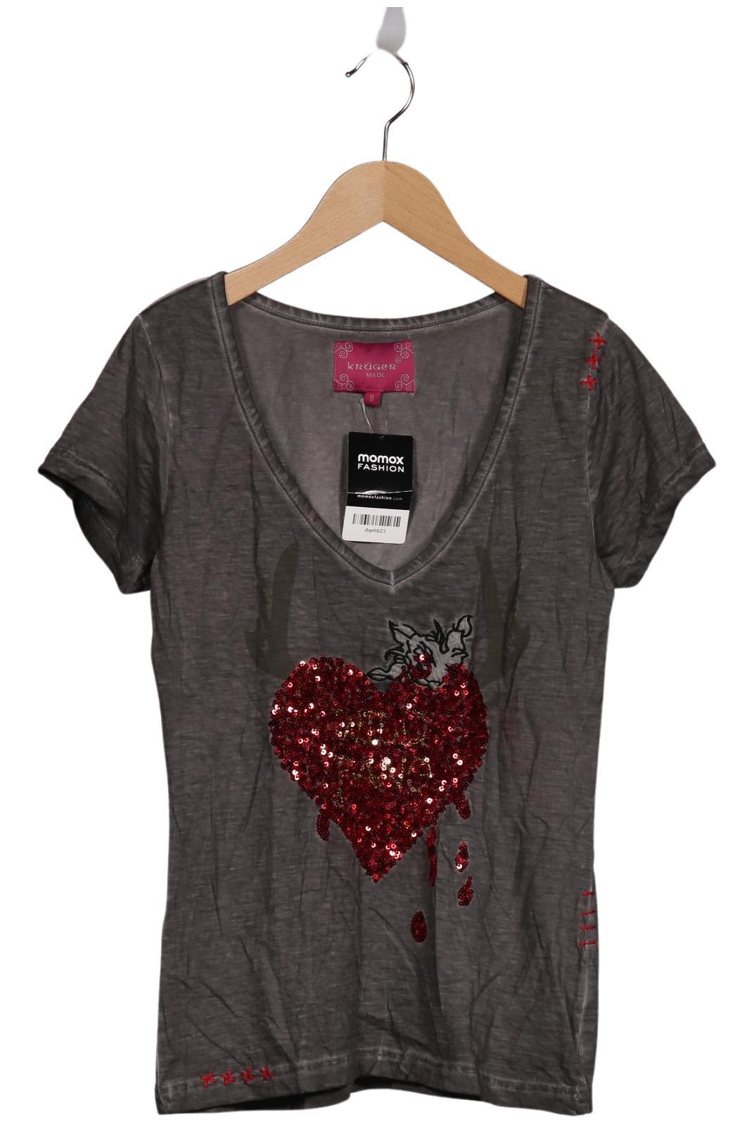 

Krüger Damen T-Shirt, grau, Gr. 36