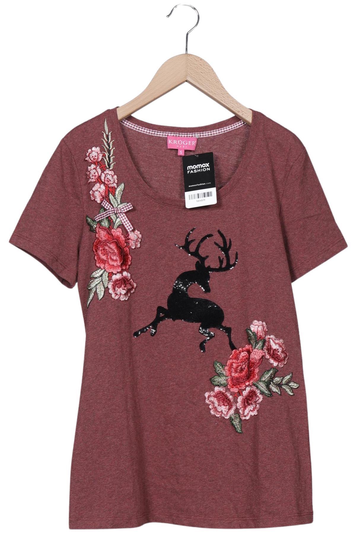 

Krüger Damen T-Shirt, bordeaux, Gr. 36