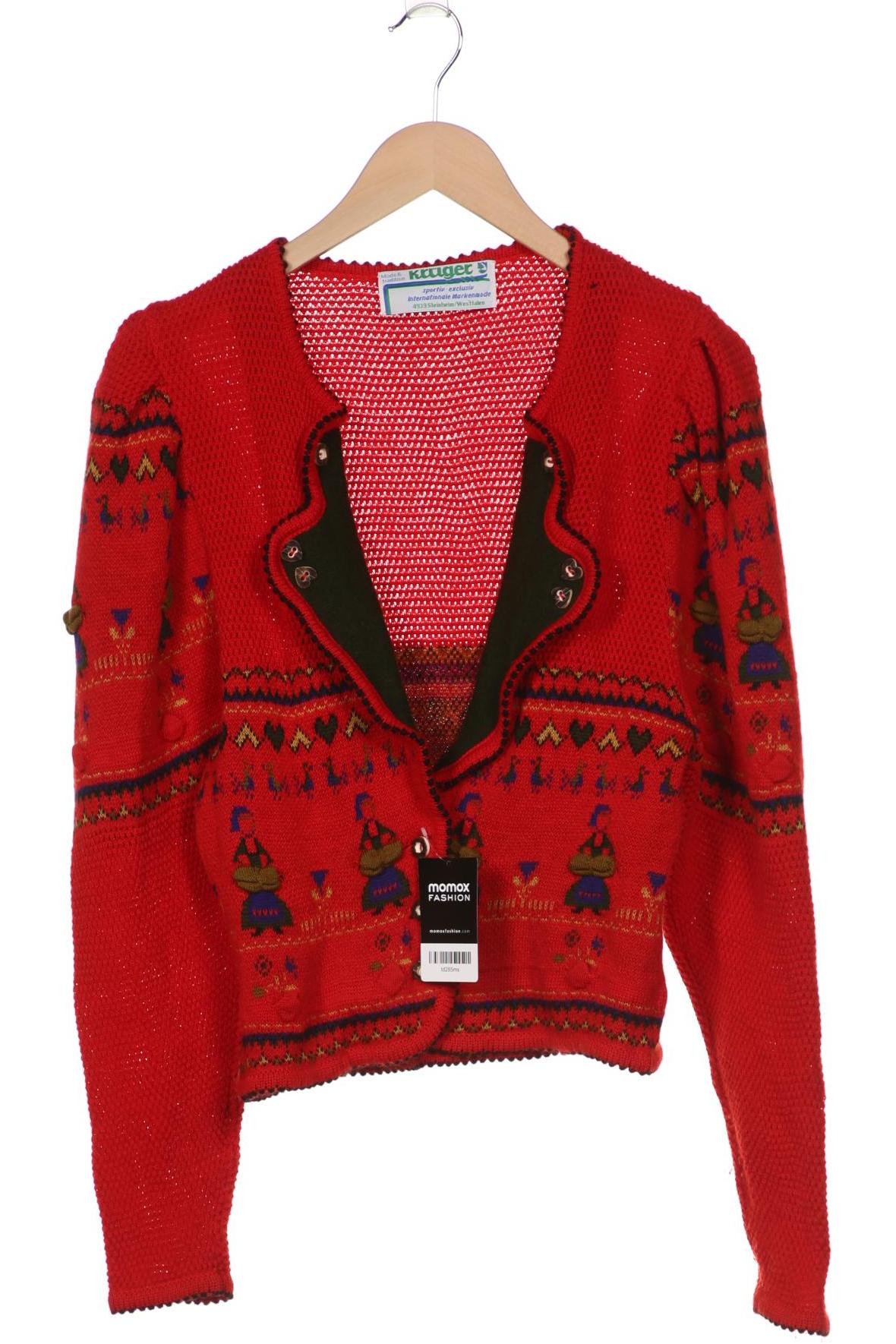 

Krüger Damen Strickjacke, rot, Gr. 38