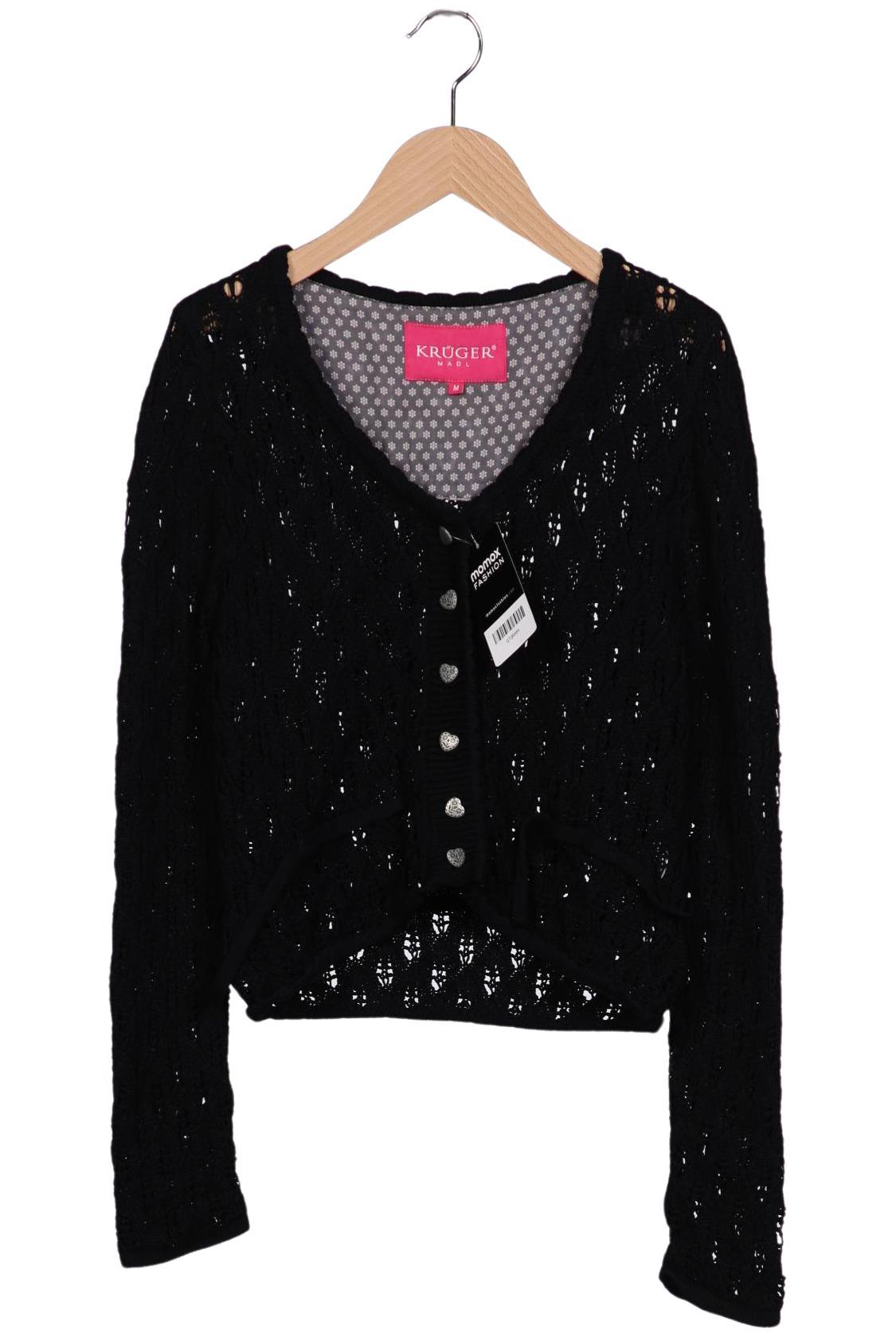 

Krüger Damen Strickjacke, schwarz, Gr. 38