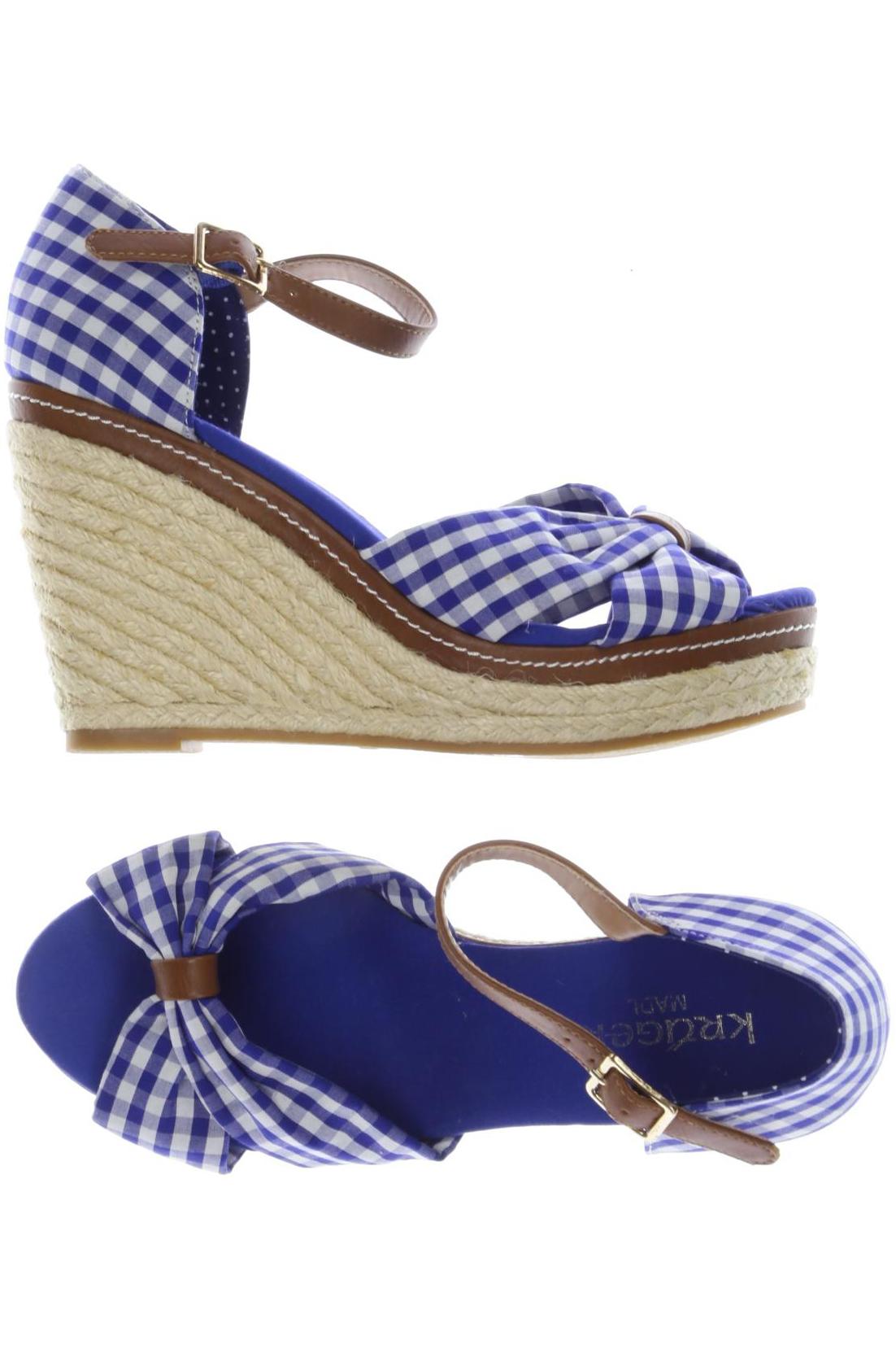 

Krüger Damen Sandale, marineblau, Gr. 37