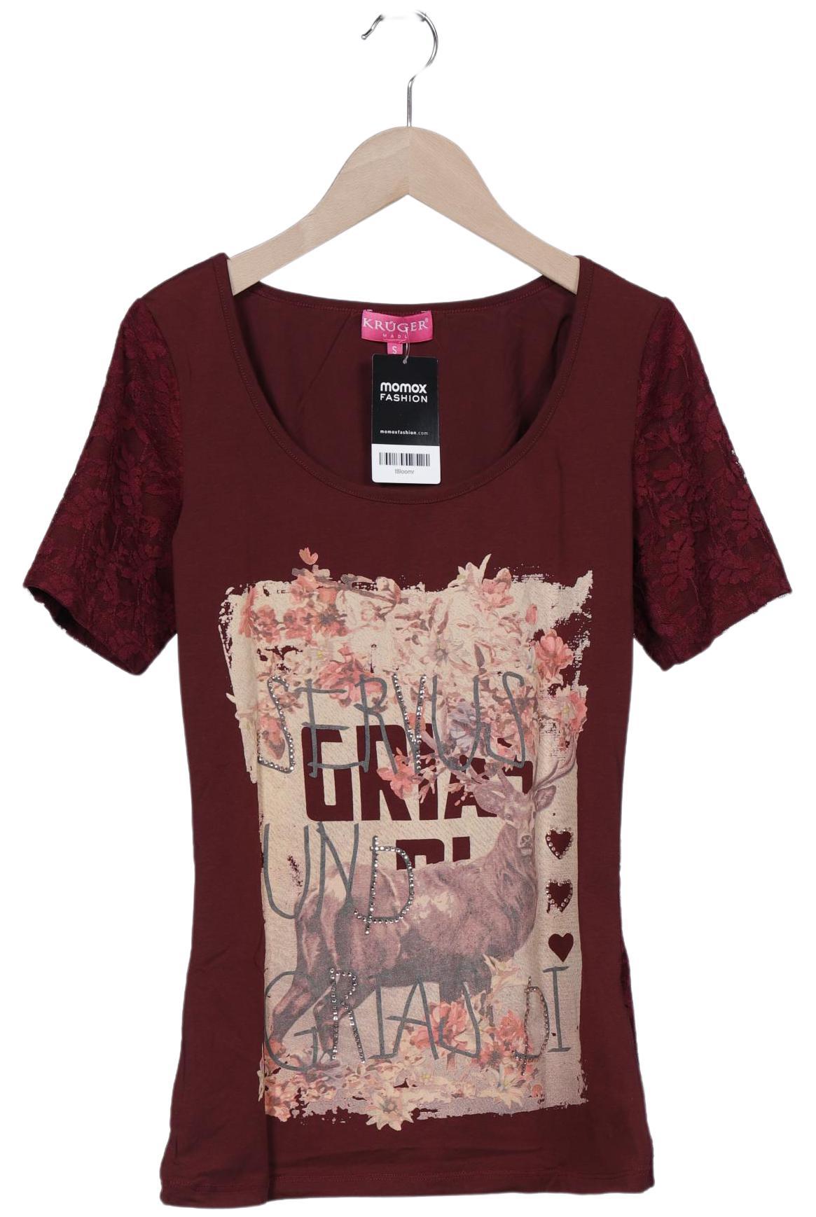 

Krüger Damen T-Shirt, bordeaux, Gr. 36