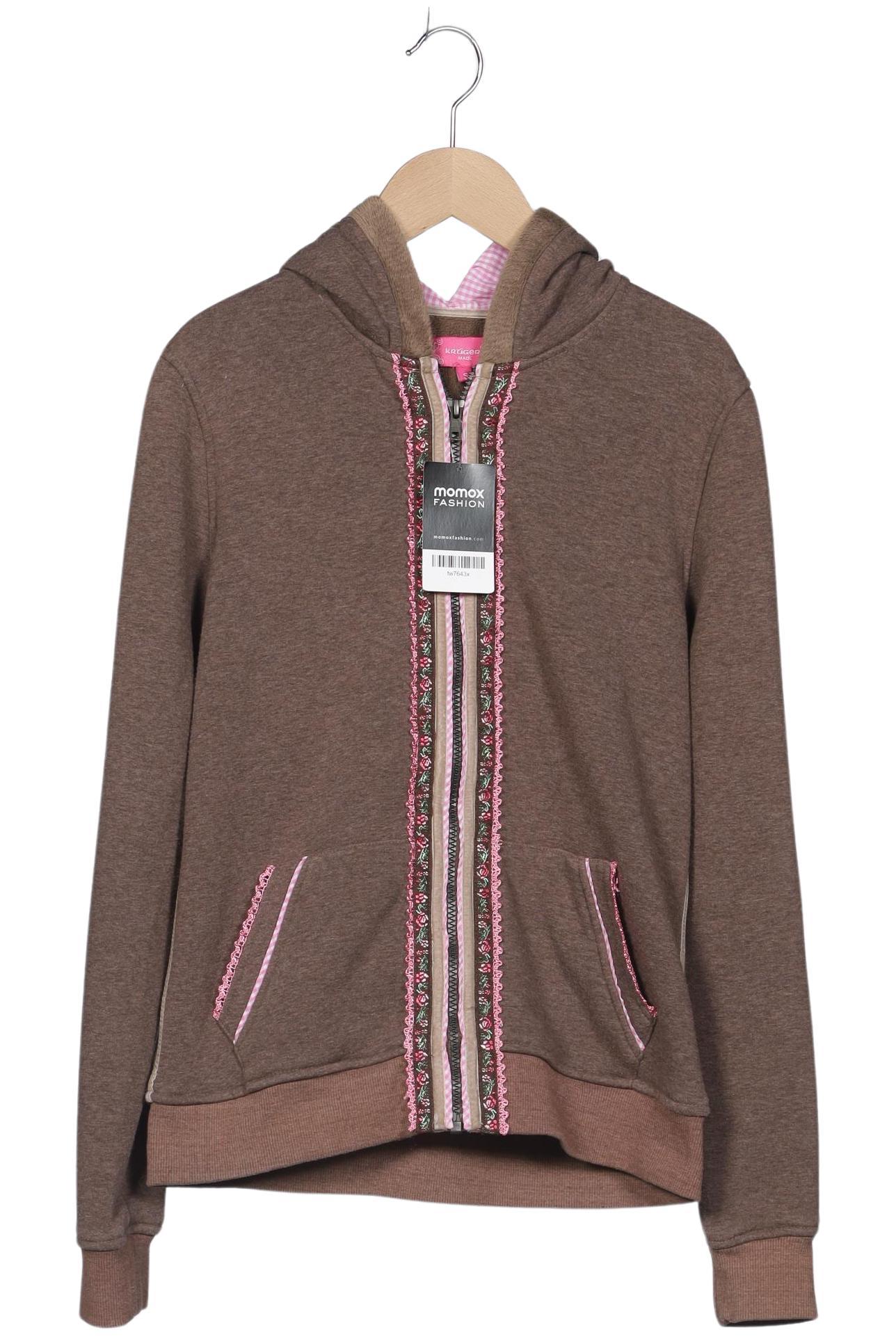 

Krüger Damen Kapuzenpullover, braun, Gr. 36