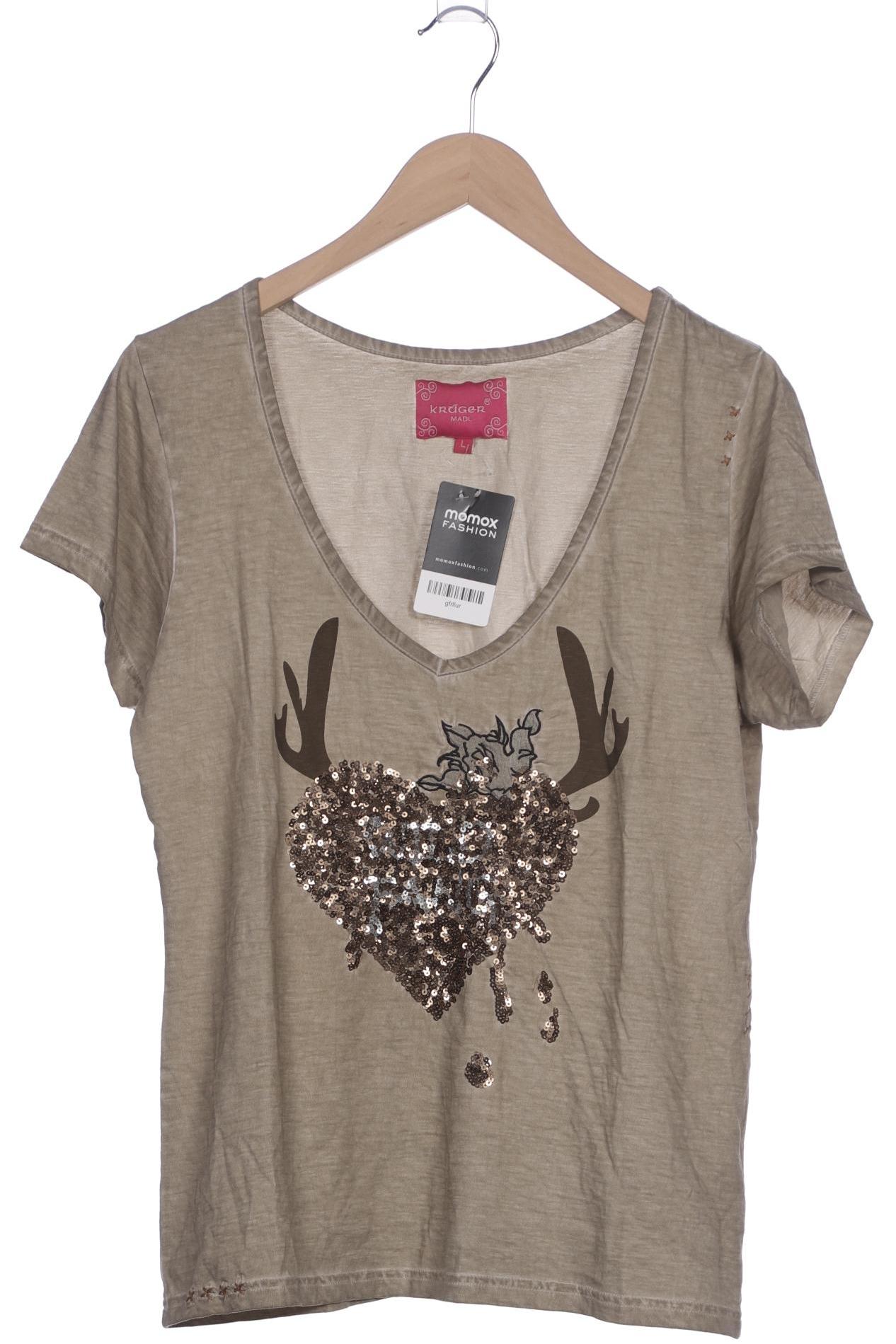 

Krüger Damen T-Shirt, beige, Gr. 42