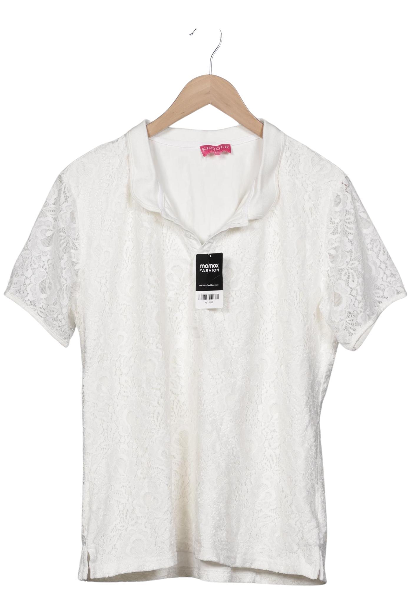 

Krüger Damen Poloshirt, weiß, Gr. 48