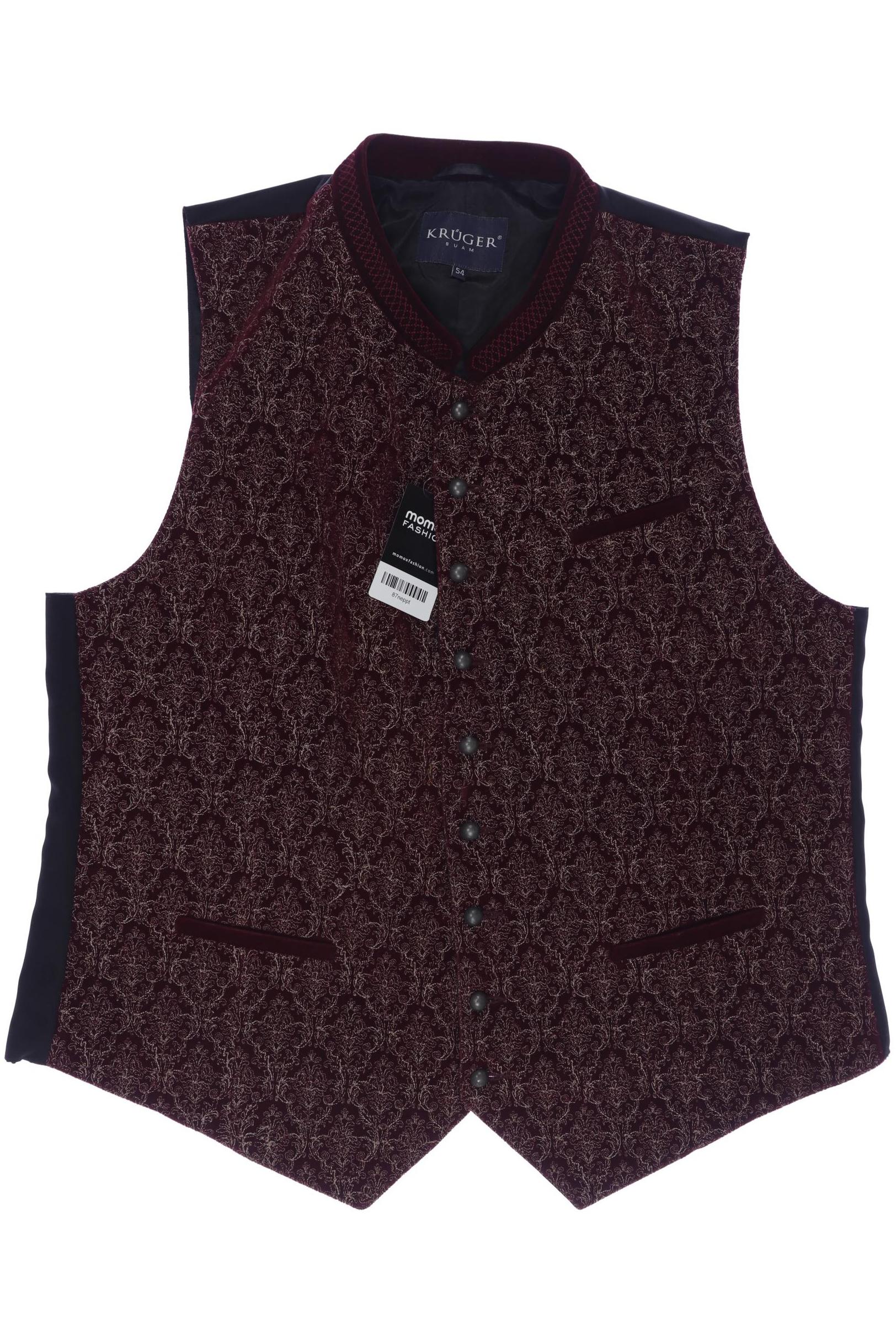 

Krüger Herren Weste, bordeaux, Gr. 54