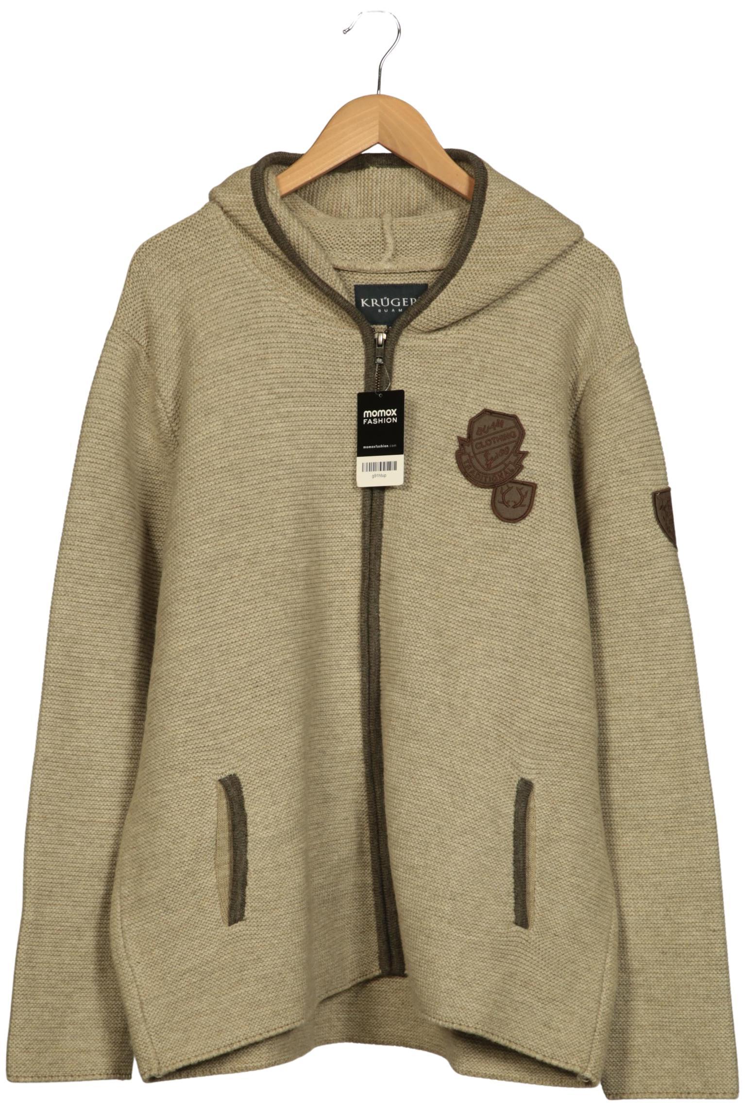 

Krüger Herren Strickjacke, beige, Gr. 60