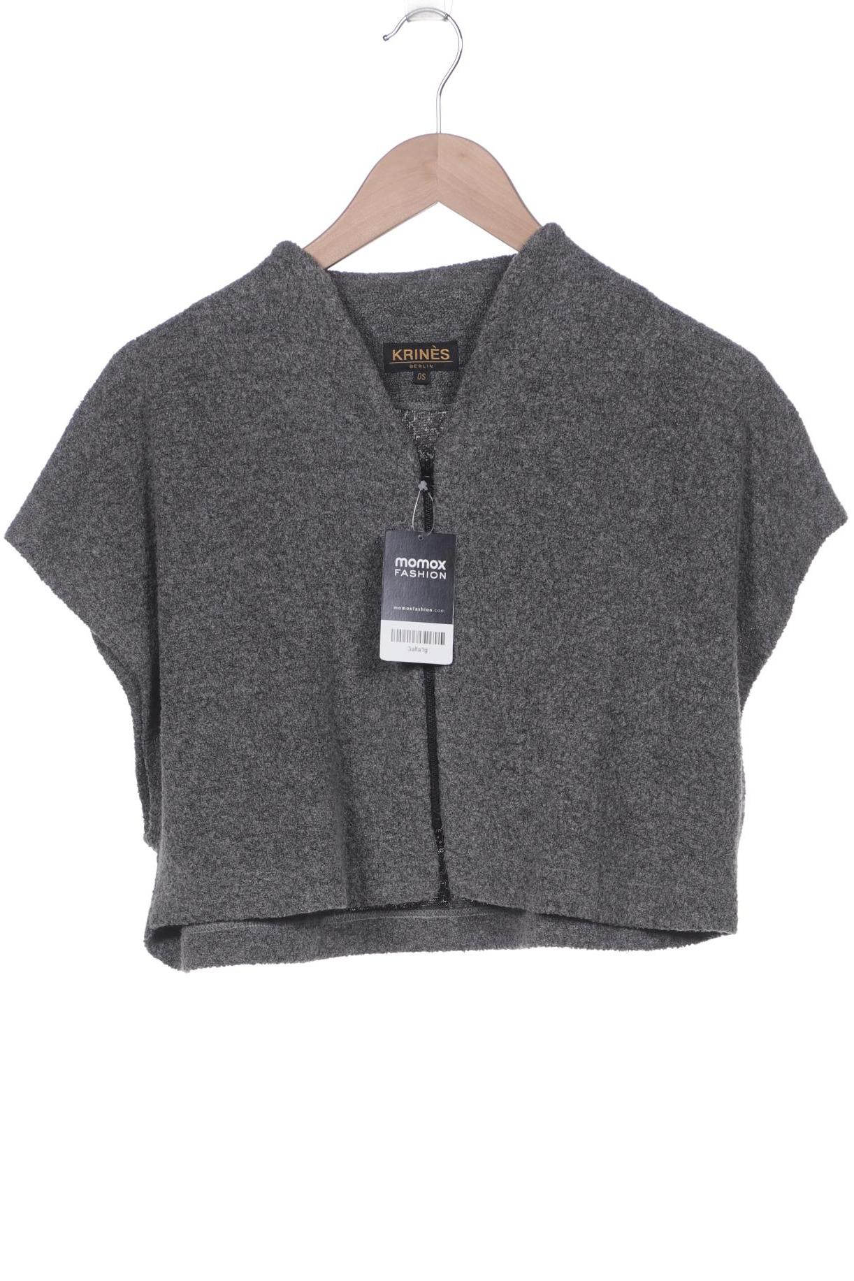 

Krines Damen Strickjacke, grau