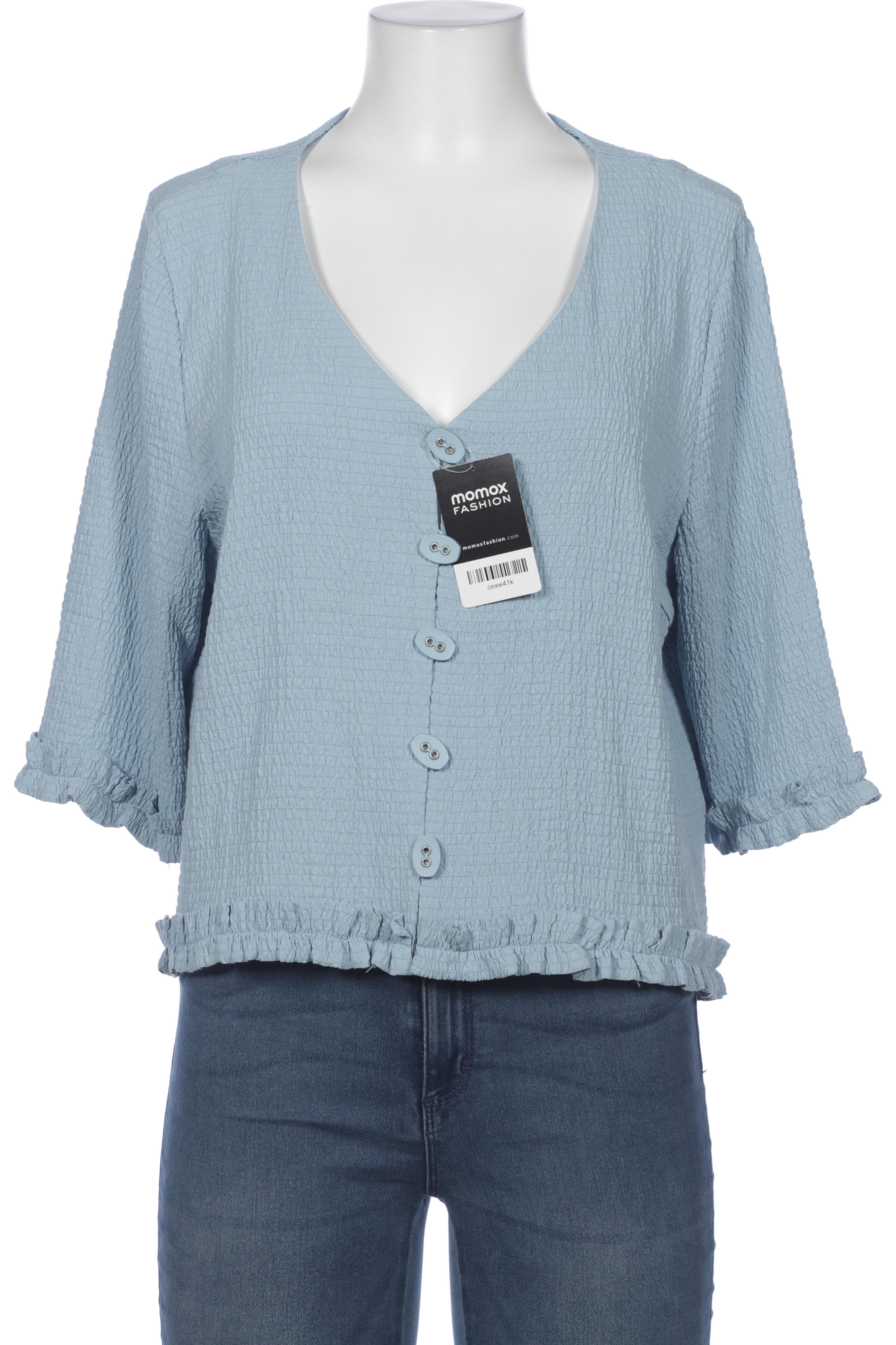 

Kriss Sweden Damen Bluse, hellblau, Gr. 42