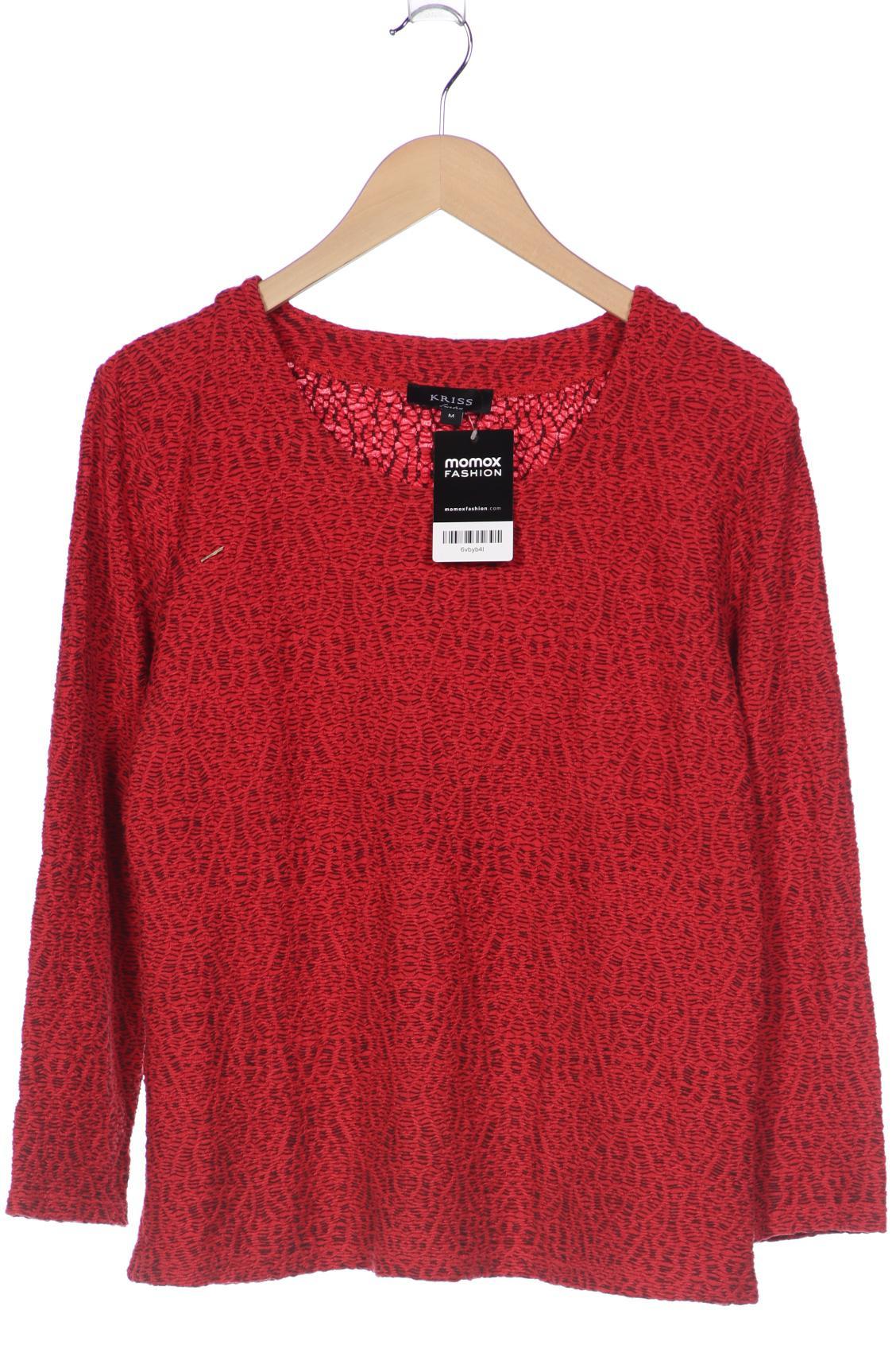 

Kriss Sweden Damen Langarmshirt, rot, Gr. 38
