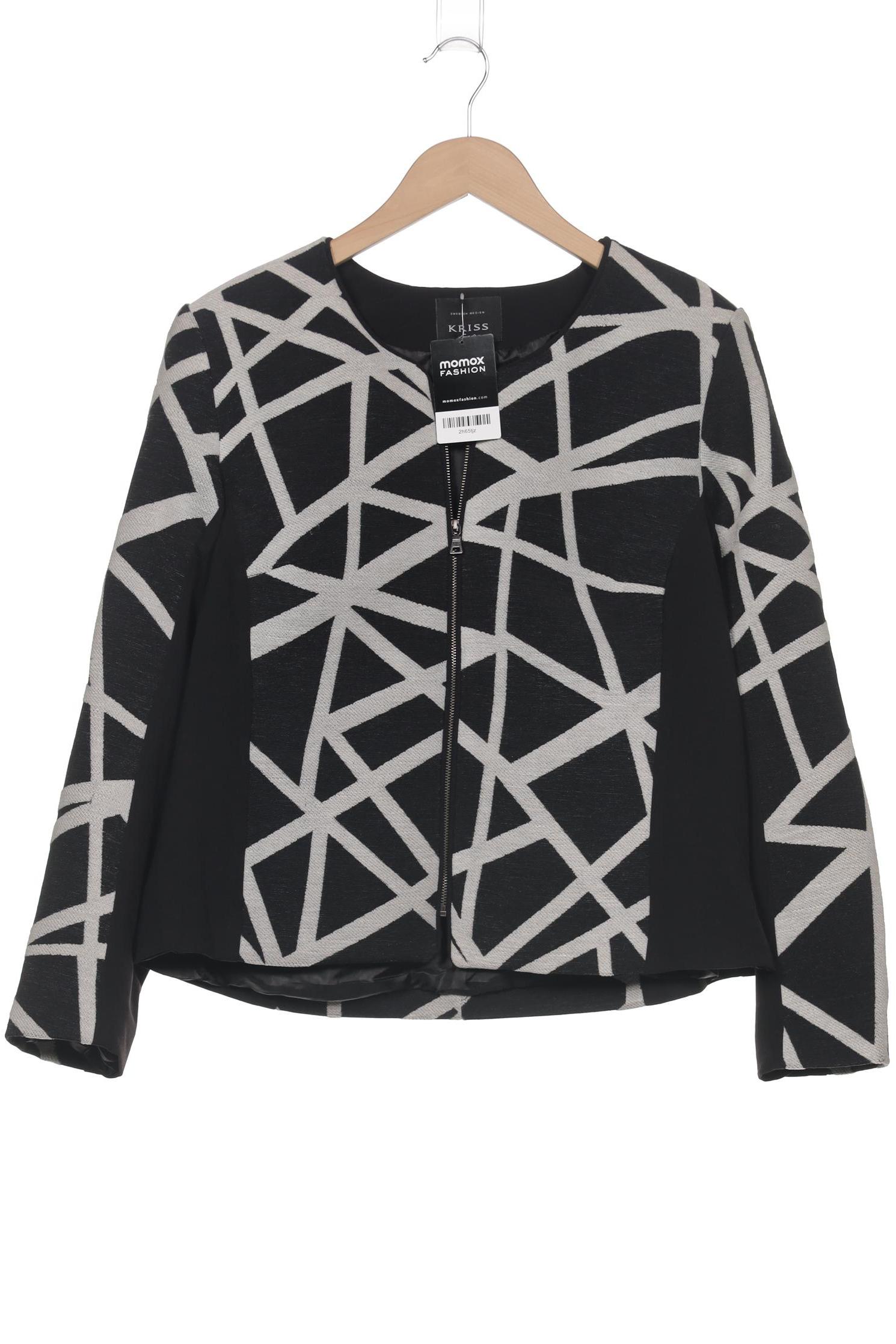 

Kriss Sweden Damen Jacke, schwarz, Gr. 40