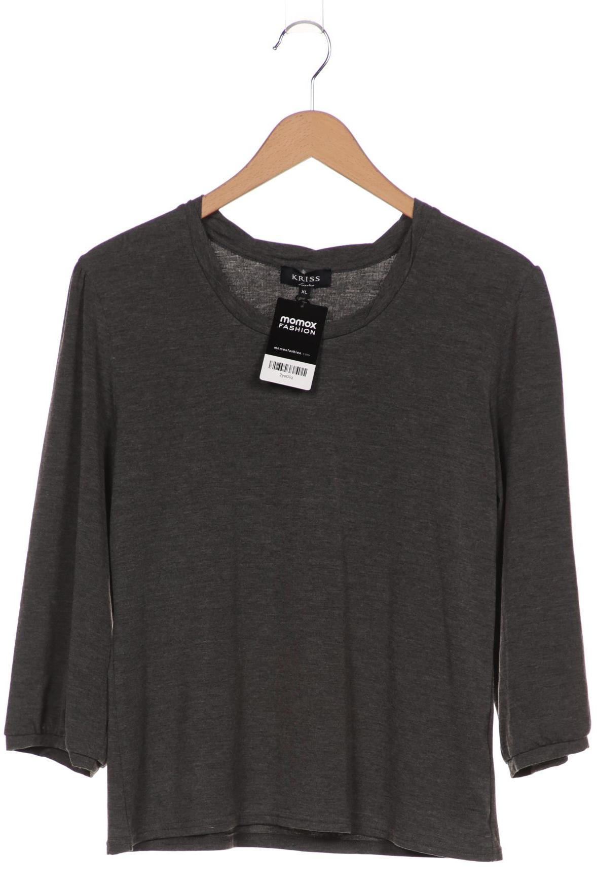 

Kriss Sweden Damen Langarmshirt, grau, Gr. 44