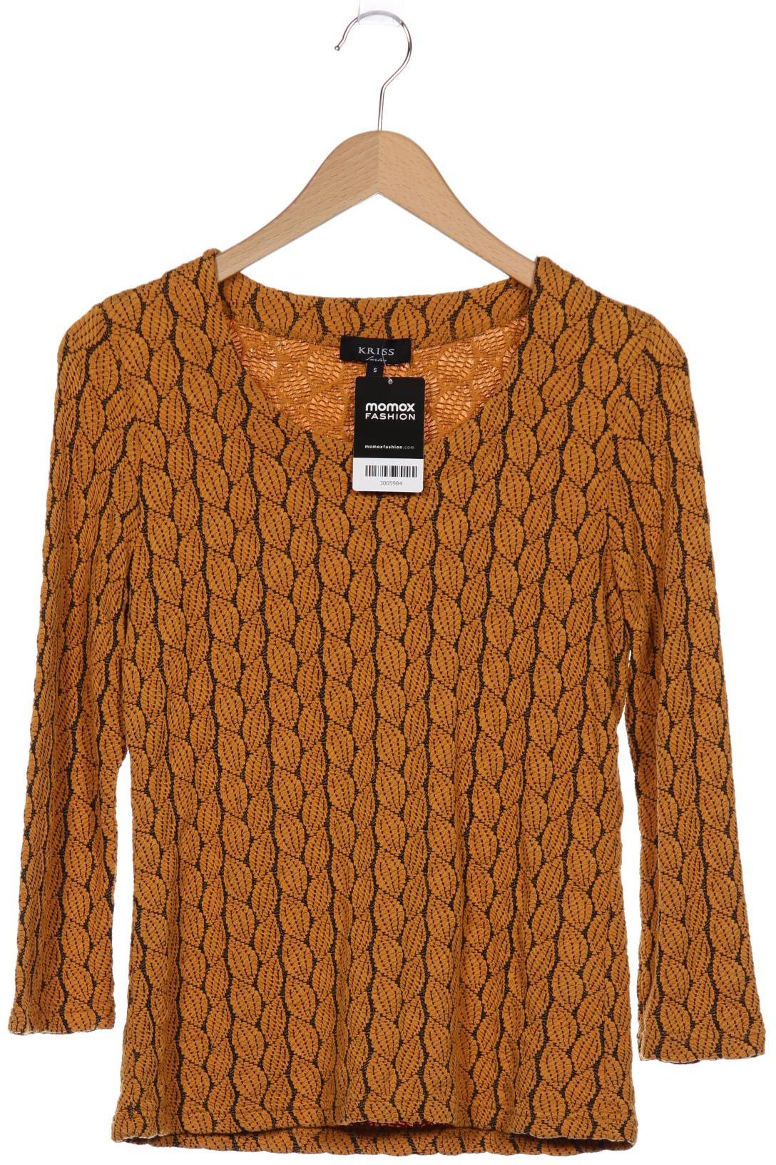 

Kriss Sweden Damen Pullover, gelb, Gr. 36