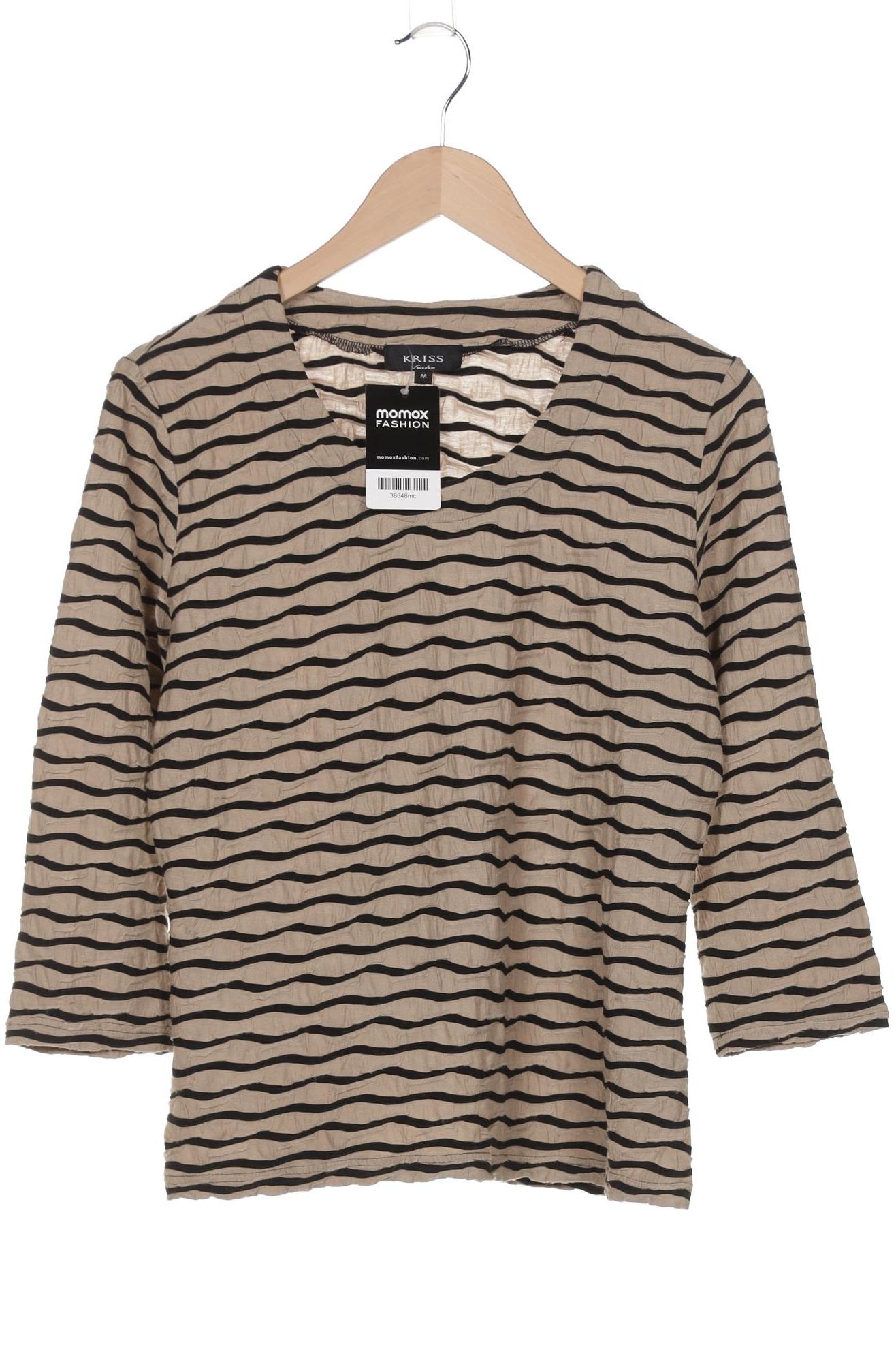 

Kriss Sweden Damen Langarmshirt, beige, Gr. 38