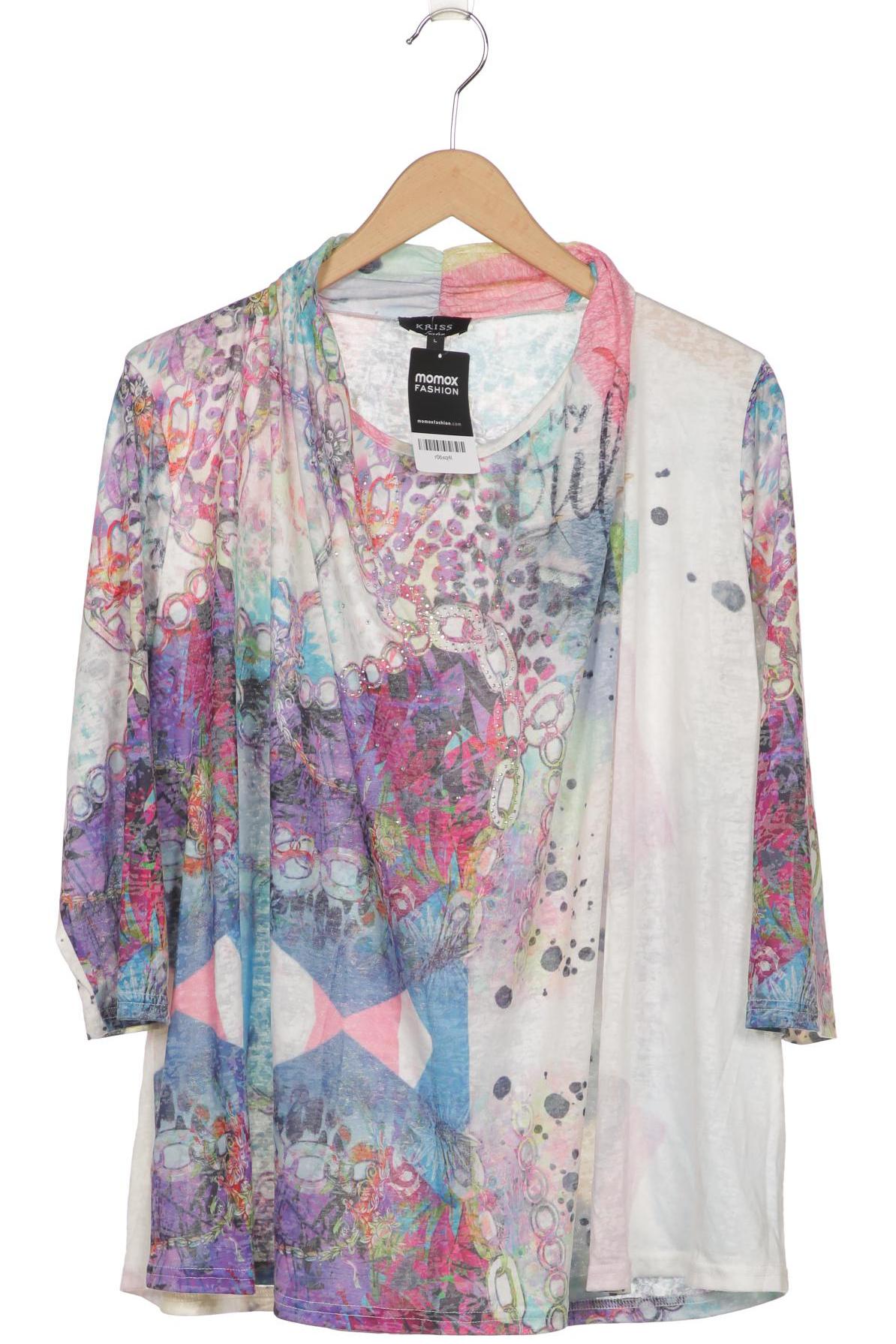

Kriss Sweden Damen Langarmshirt, mehrfarbig, Gr. 42