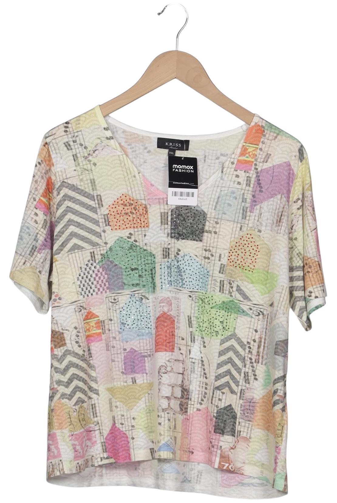 

Kriss Sweden Damen T-Shirt, mehrfarbig, Gr. 46