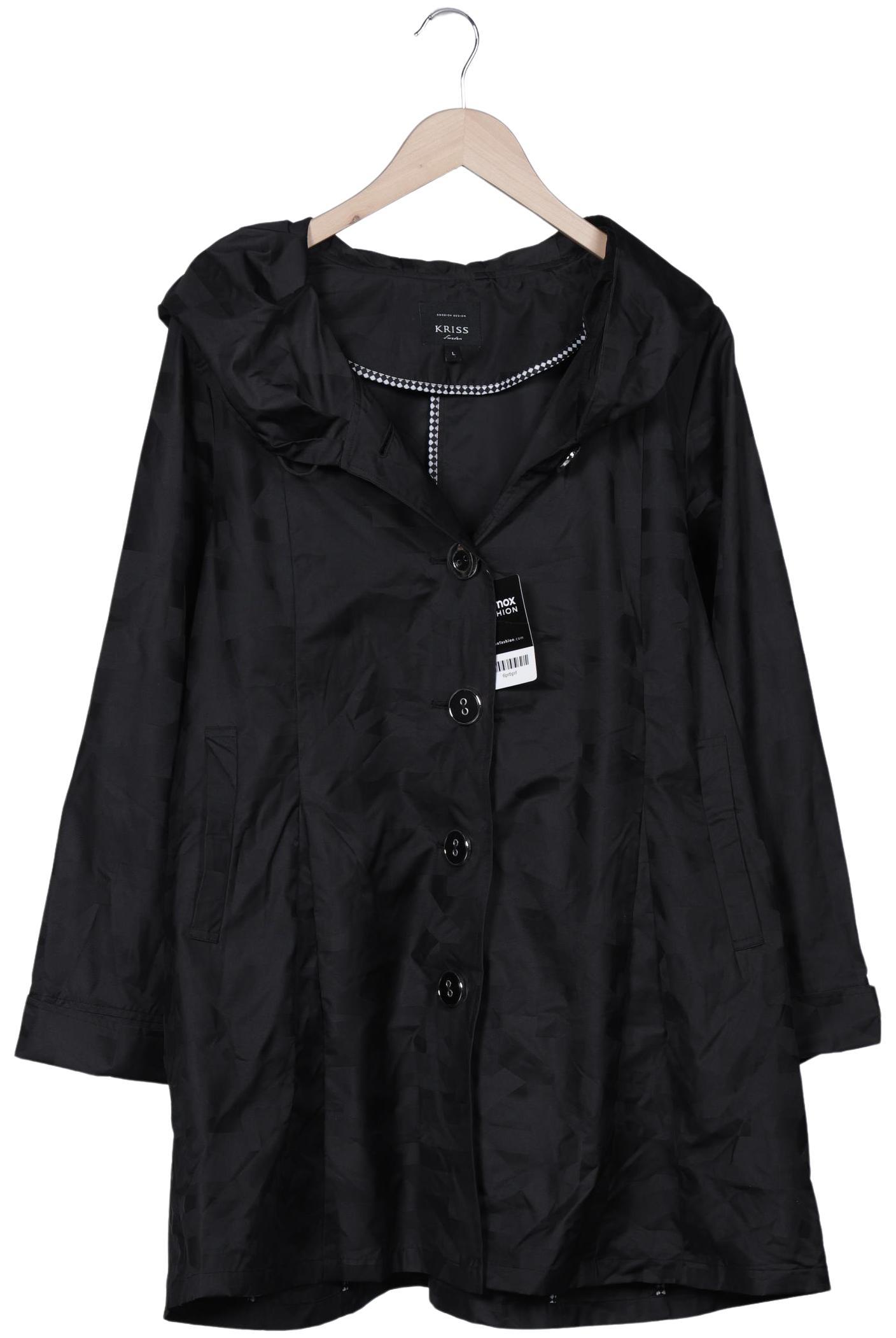 

Kriss Sweden Damen Mantel, schwarz, Gr. 42