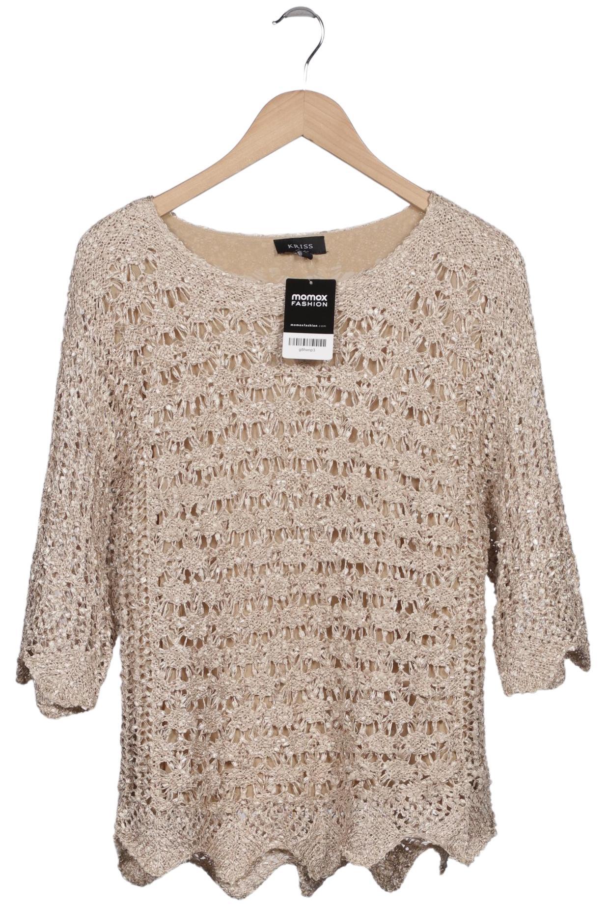 

Kriss Sweden Damen Pullover, beige, Gr. 38