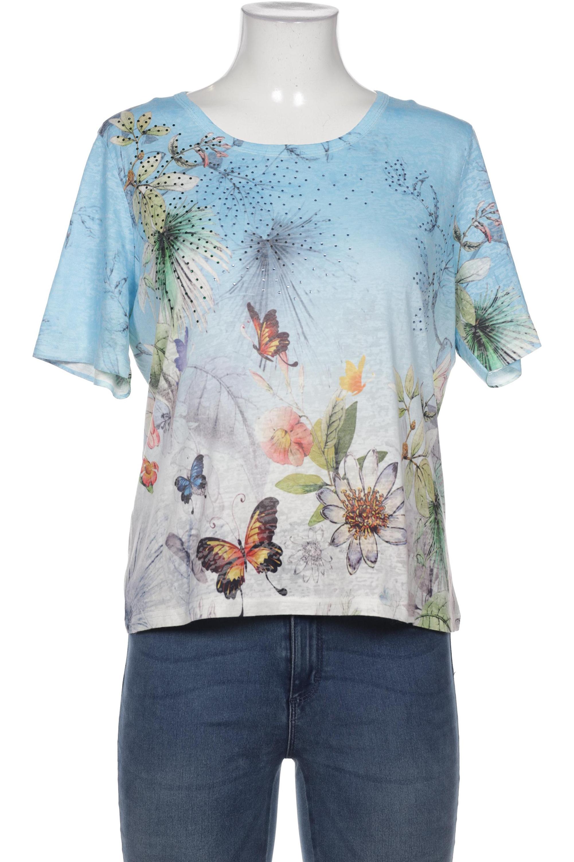 

Kriss Sweden Damen T-Shirt, blau, Gr. 42