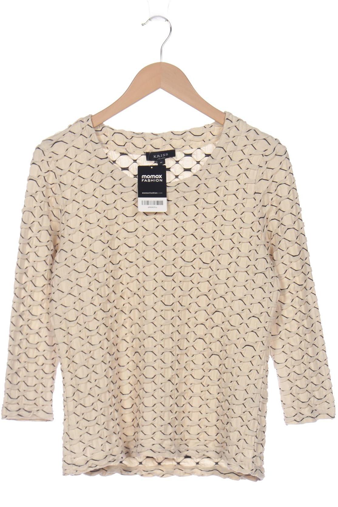 

Kriss Sweden Damen Langarmshirt, beige, Gr. 38