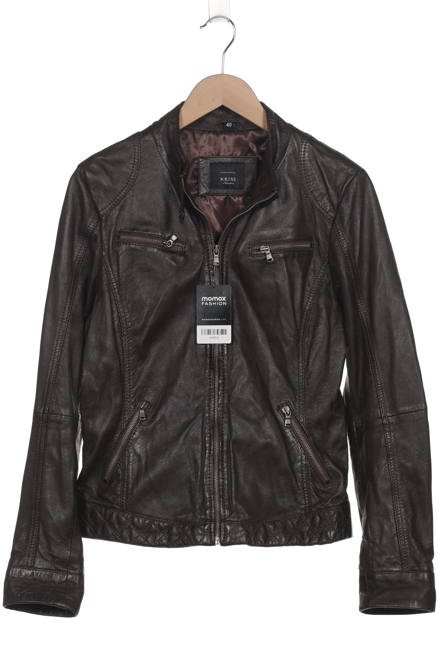 

Kriss Sweden Damen Jacke, braun, Gr. 40
