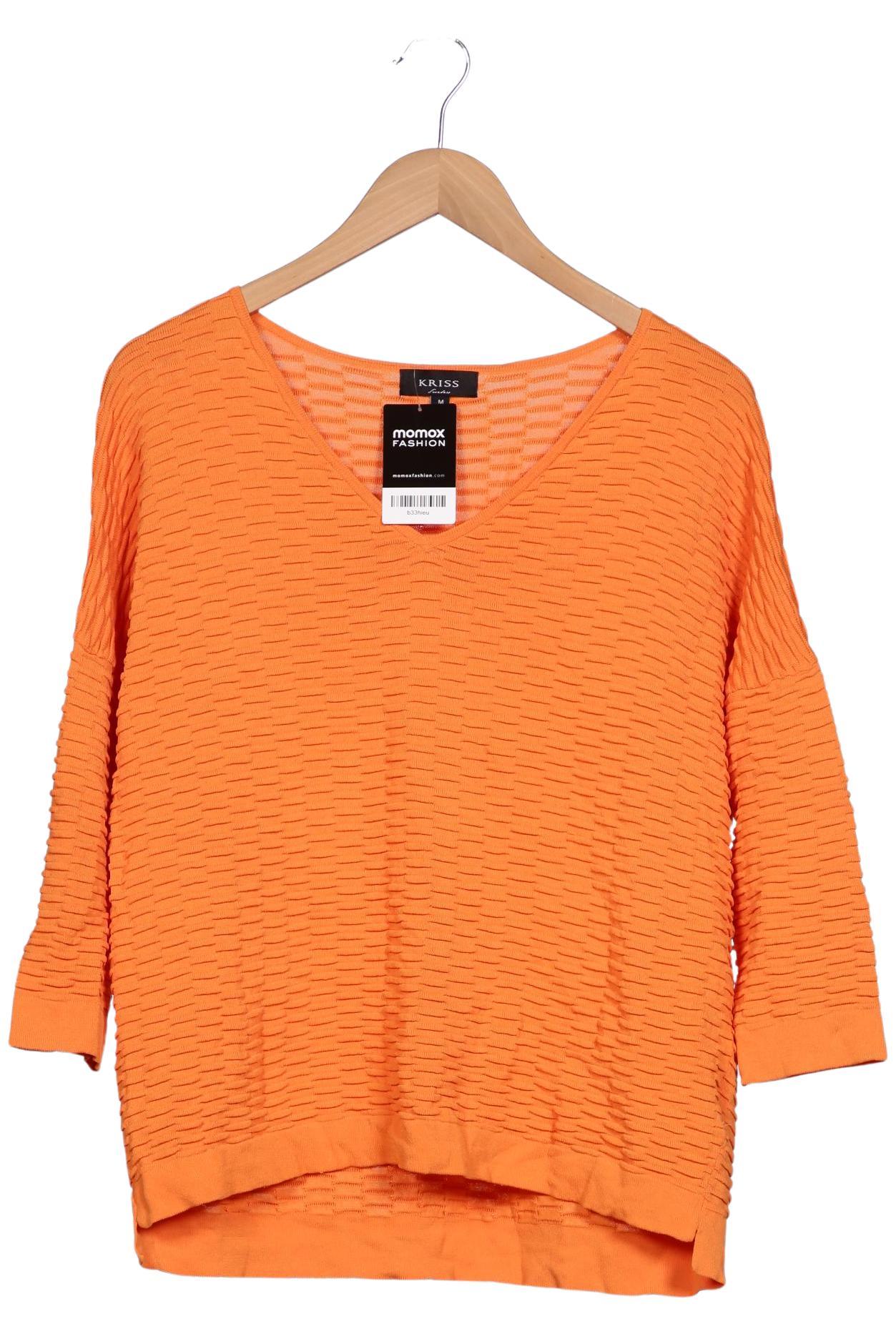 

Kriss Sweden Damen Pullover, orange, Gr. 38