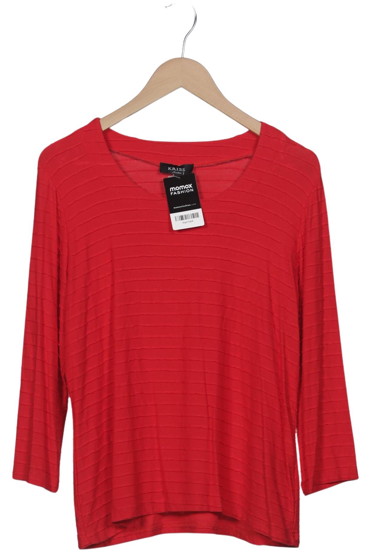

Kriss Sweden Damen Langarmshirt, rot, Gr. 42
